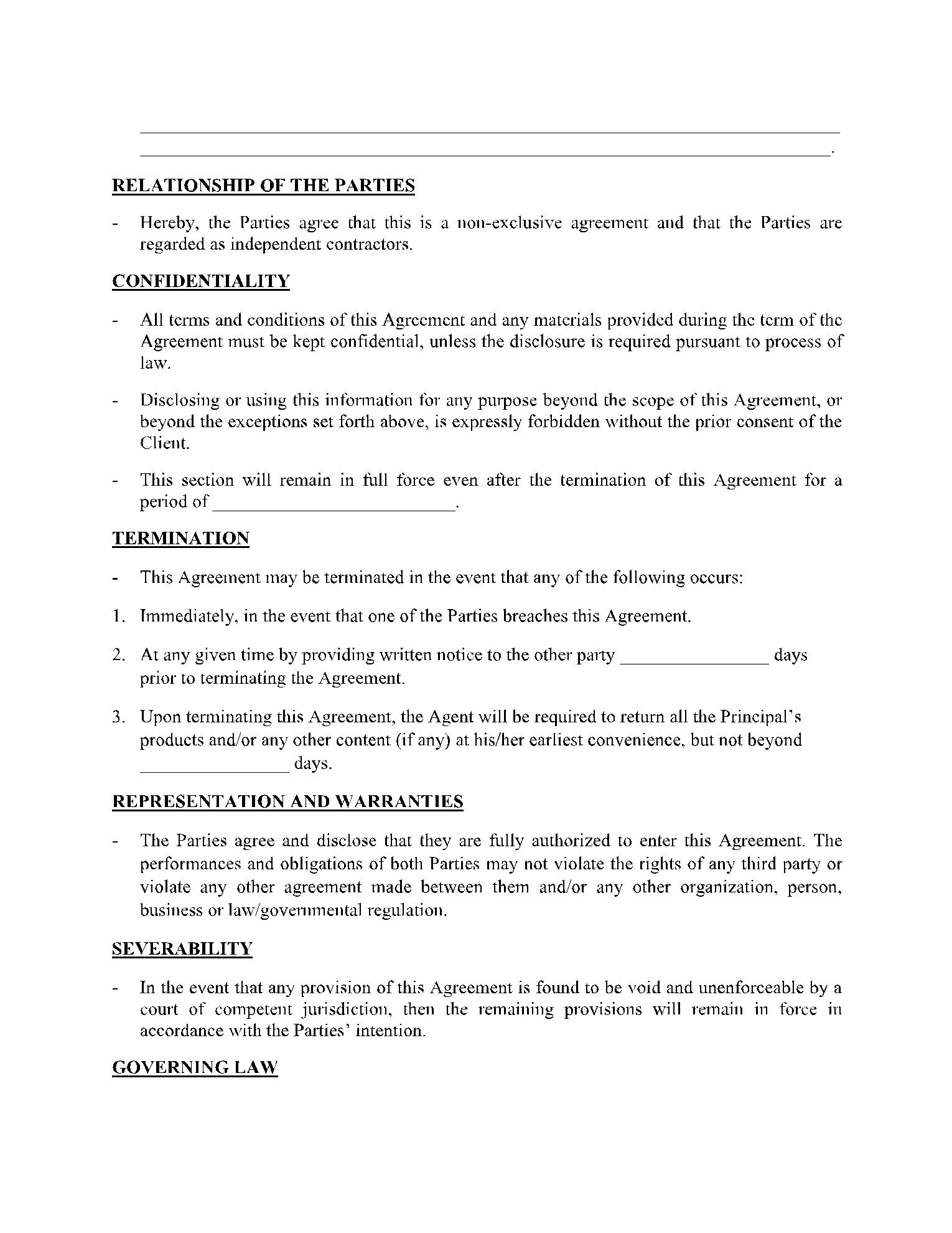 sample sales commission agreement template sample sales commission agreement template
