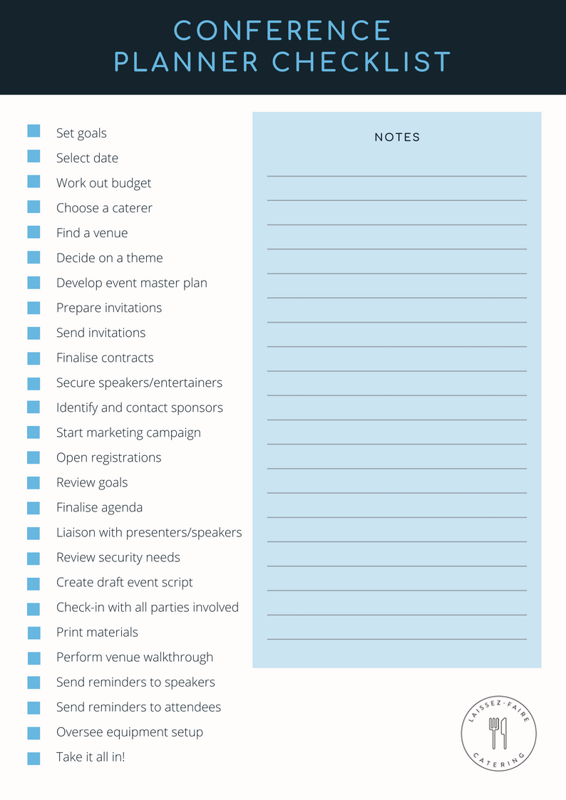 sample conference planning checklist template sample conference planning checklist template