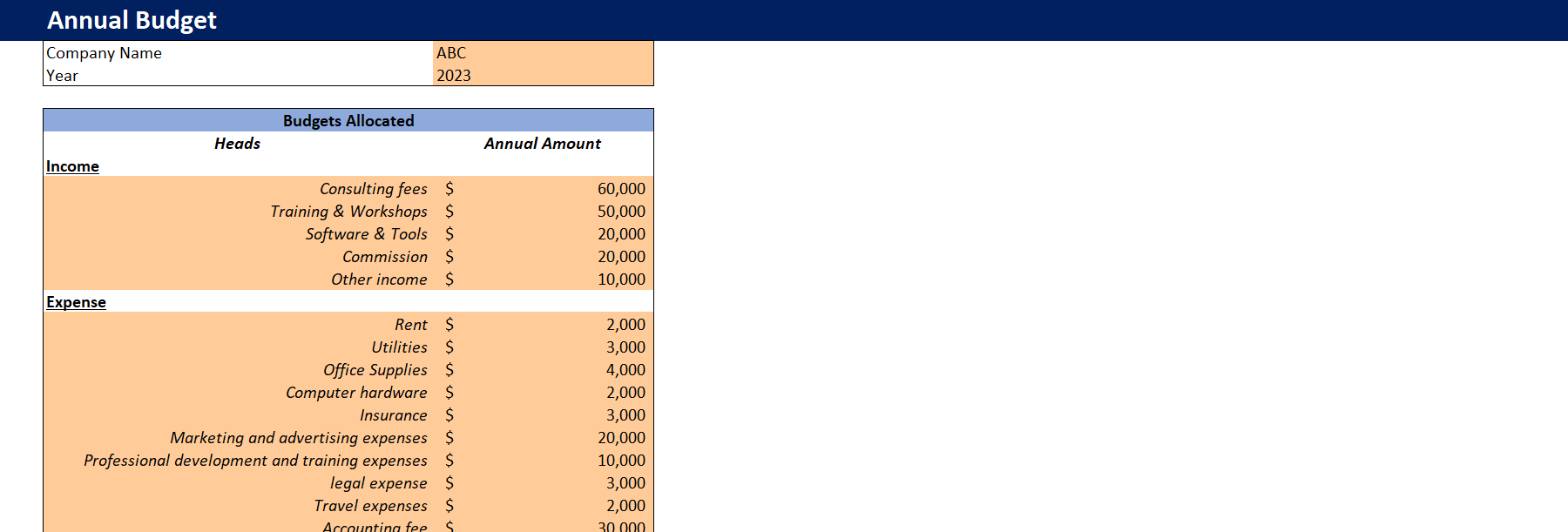 sample consultant budget template sample consultant budget template