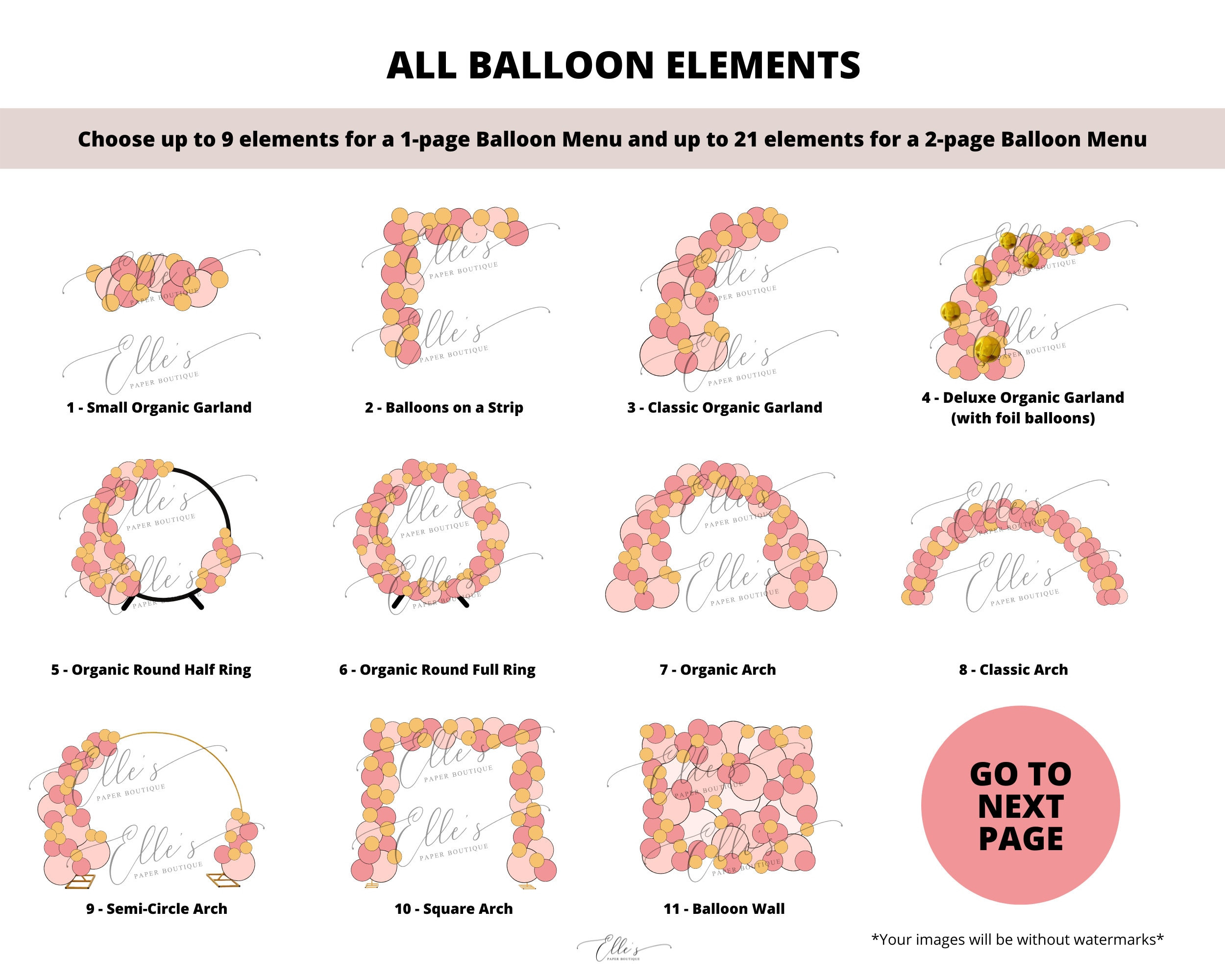 sample Balloon Price List Template sample Balloon Price List Template