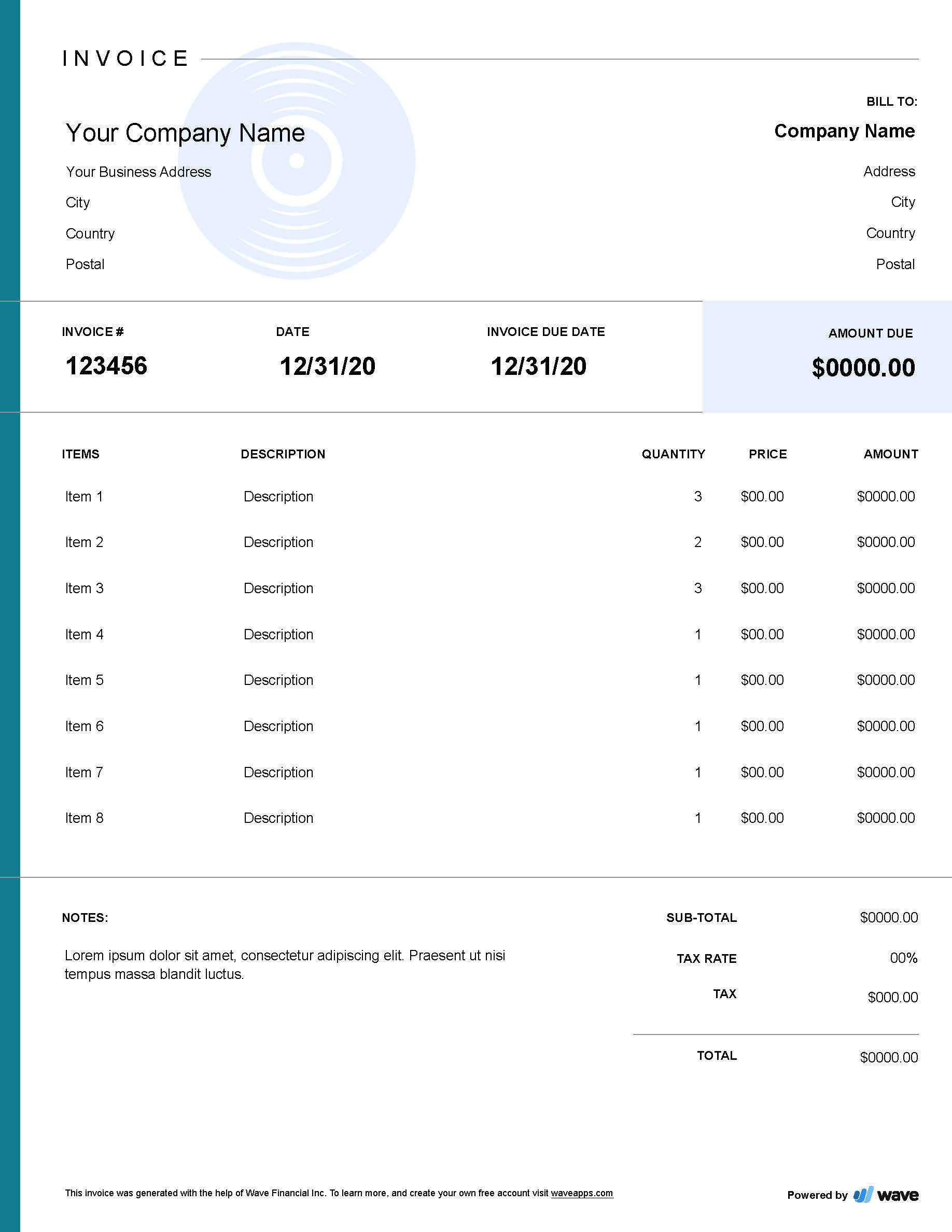 sample DJ Price List Template sample DJ Price List Template