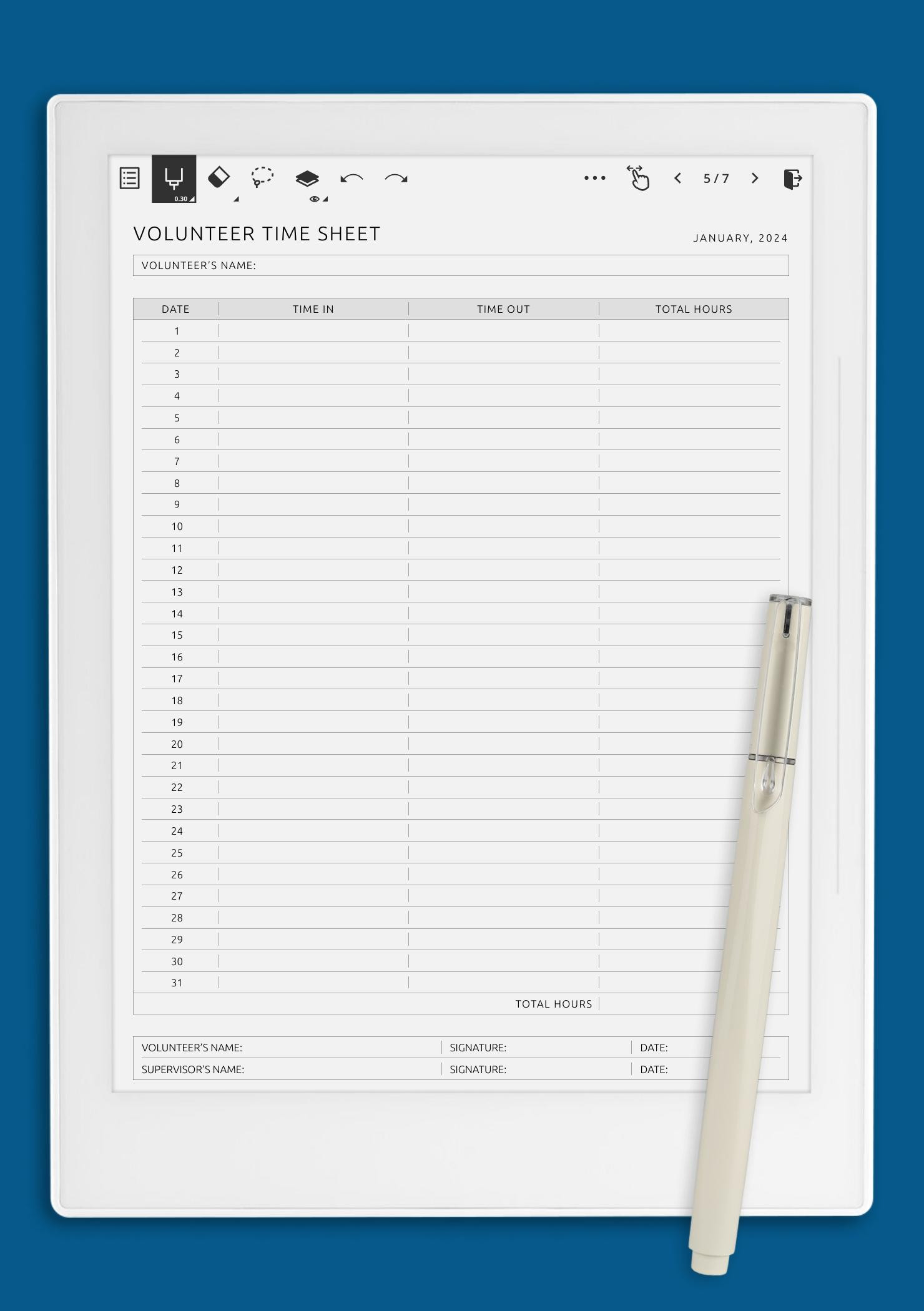 sample volunteer timesheet template sample volunteer timesheet template