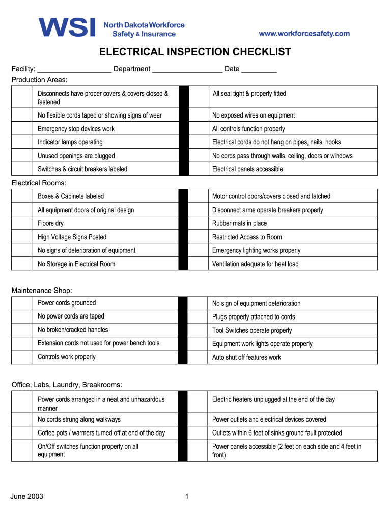 sample residential electrical inspection checklist template sample residential electrical inspection checklist template