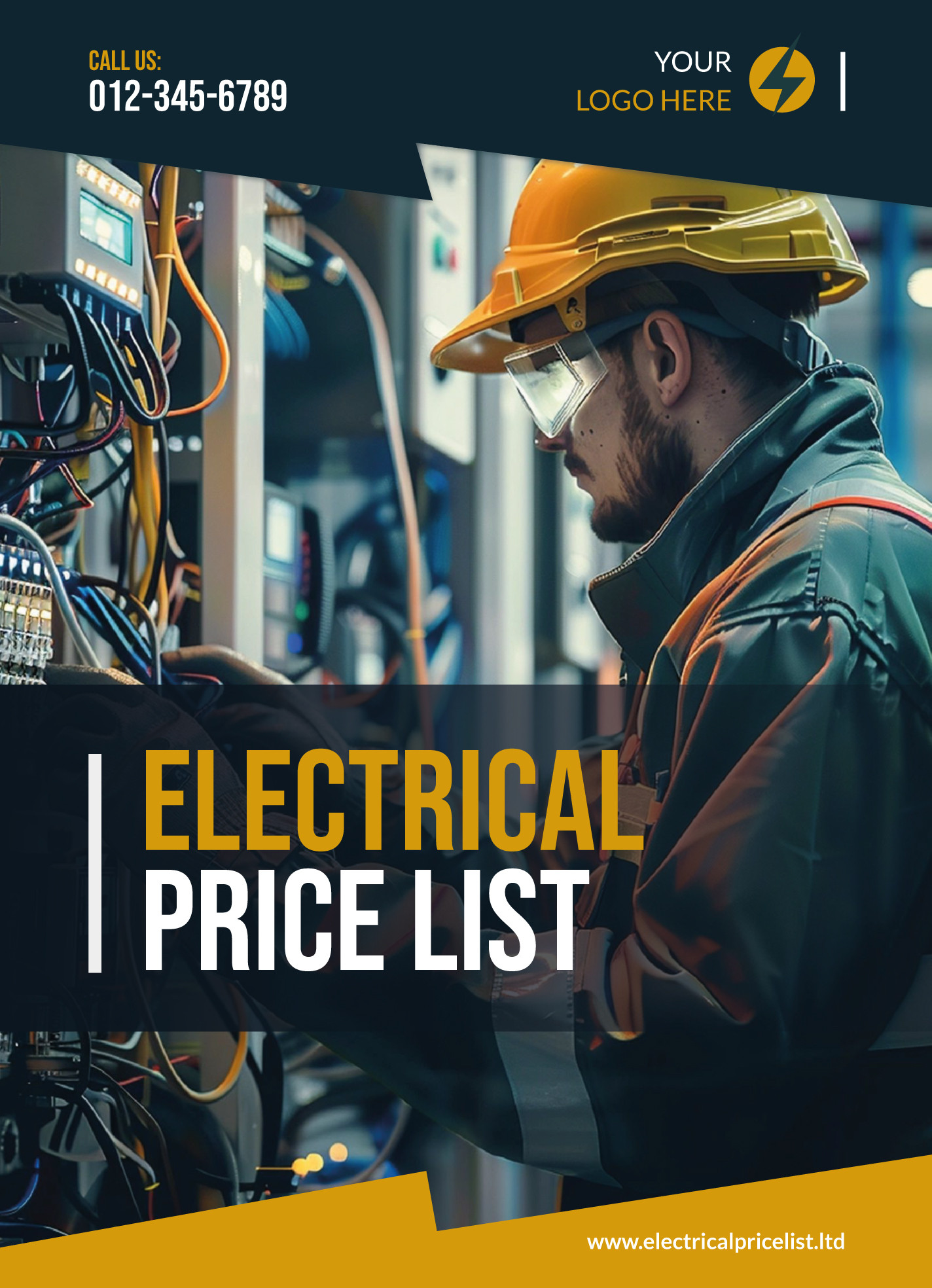 sample Electrical Price List Template sample Electrical Price List Template