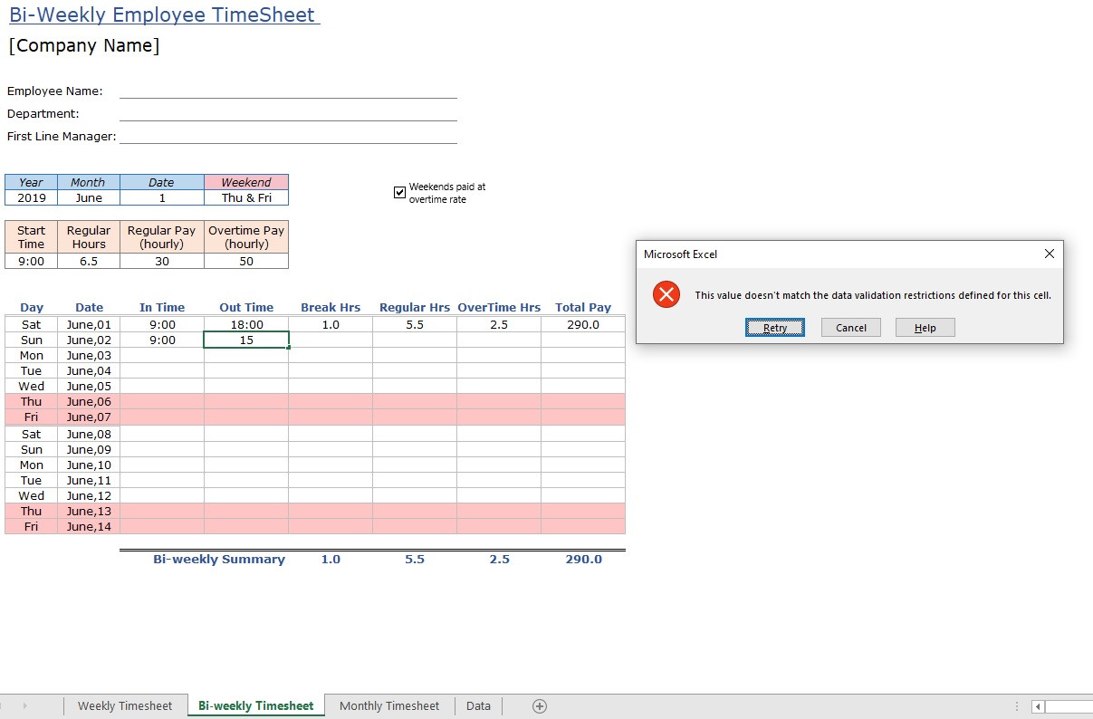 sample salaried employee timesheet template sample salaried employee timesheet template