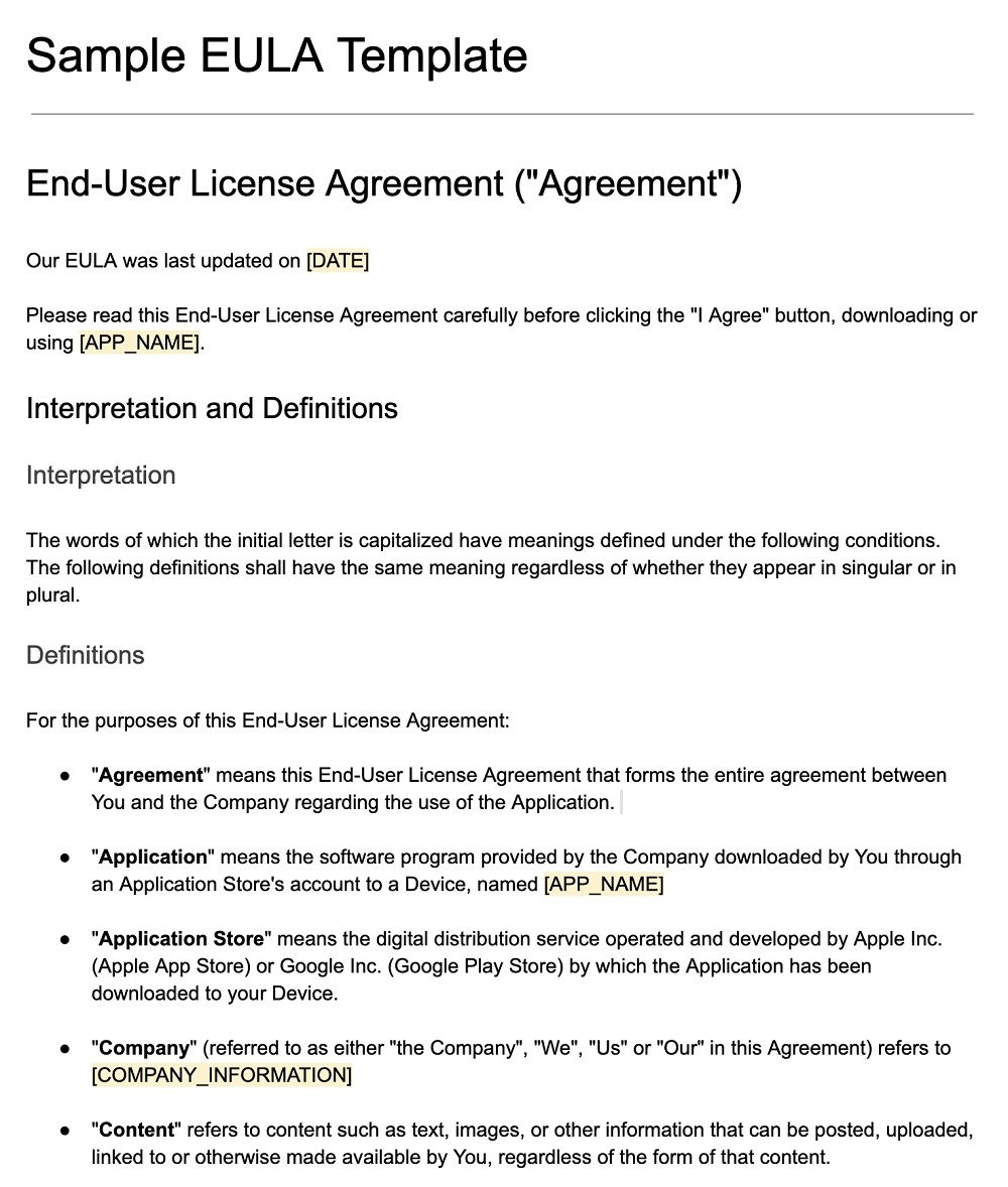 sample Software License Agreement Template sample Software License Agreement Template
