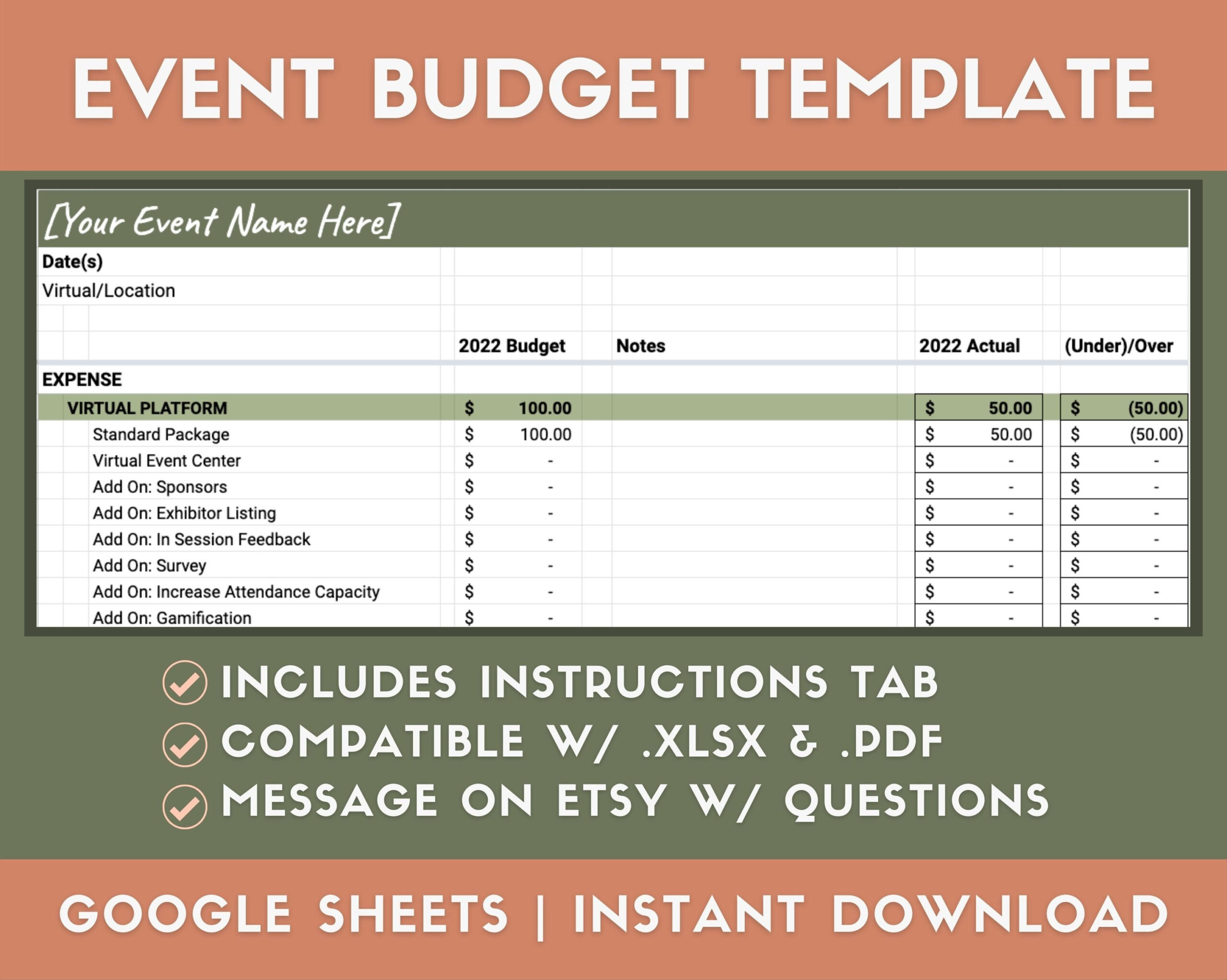 sample prom budget template sample prom budget template