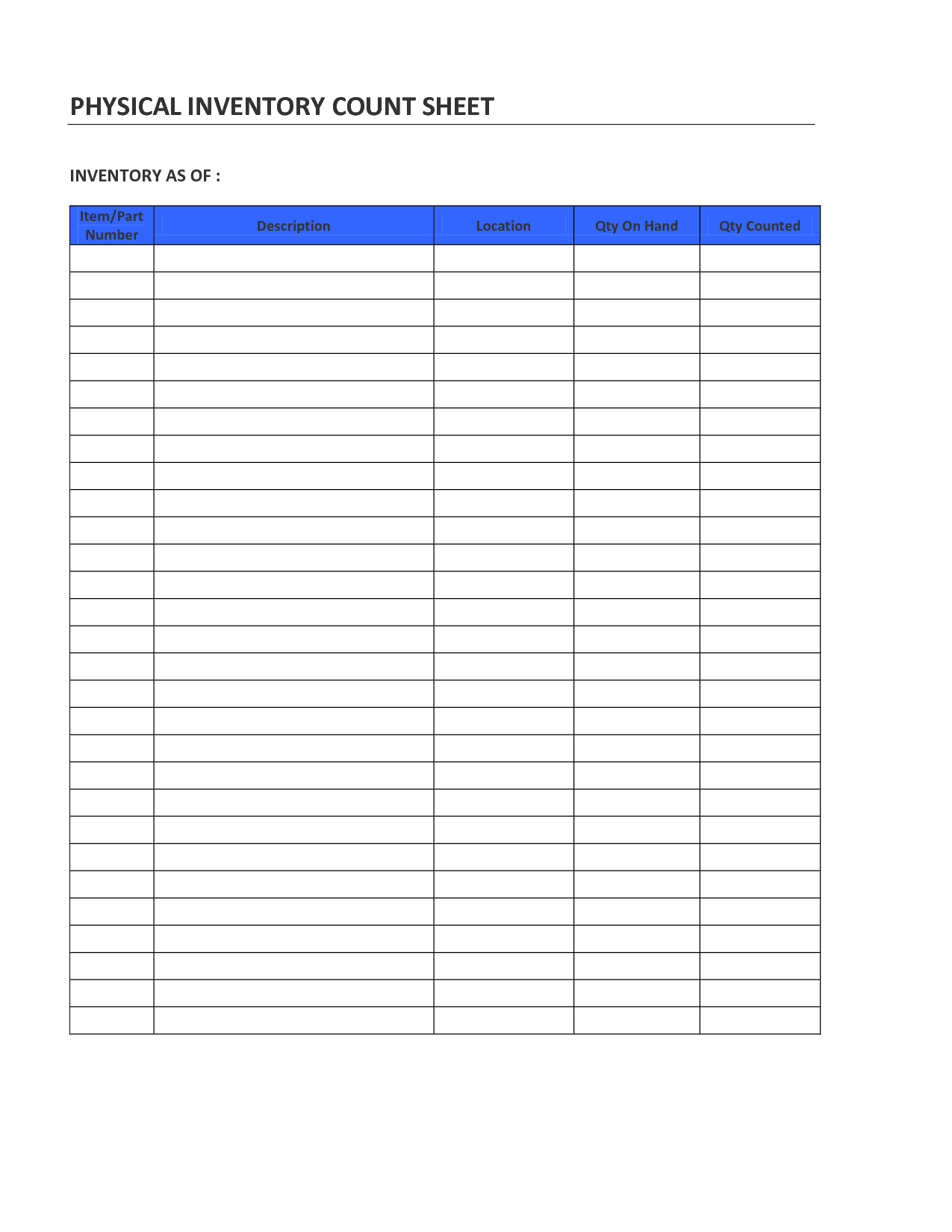 example of inventory chart template example of inventory chart template