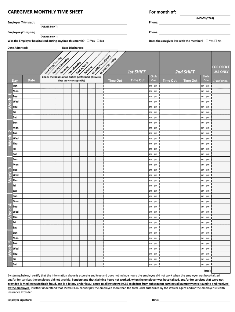 sample home health care timesheet template sample home health care timesheet template