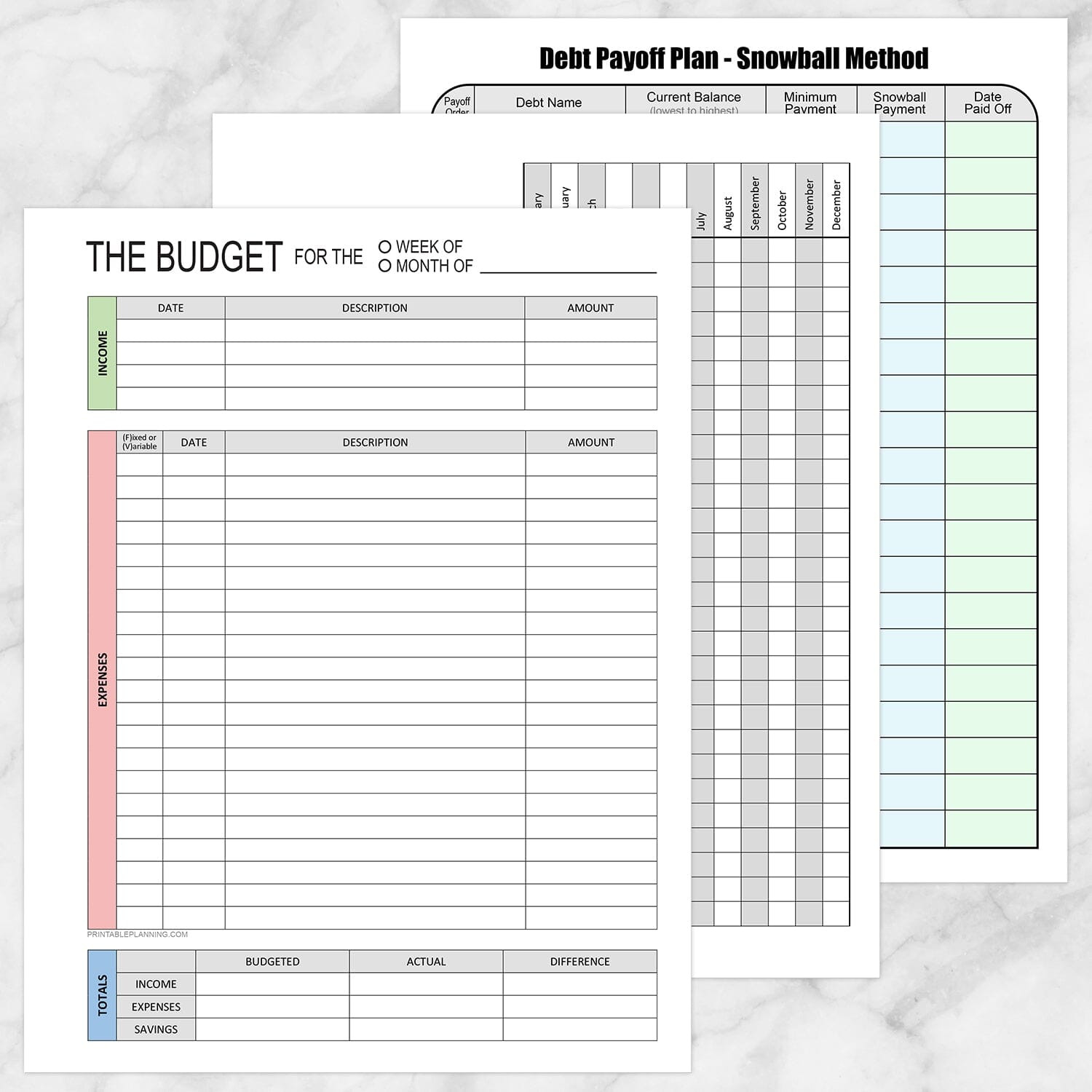 sample budget template to pay off debt sample budget template to pay off debt