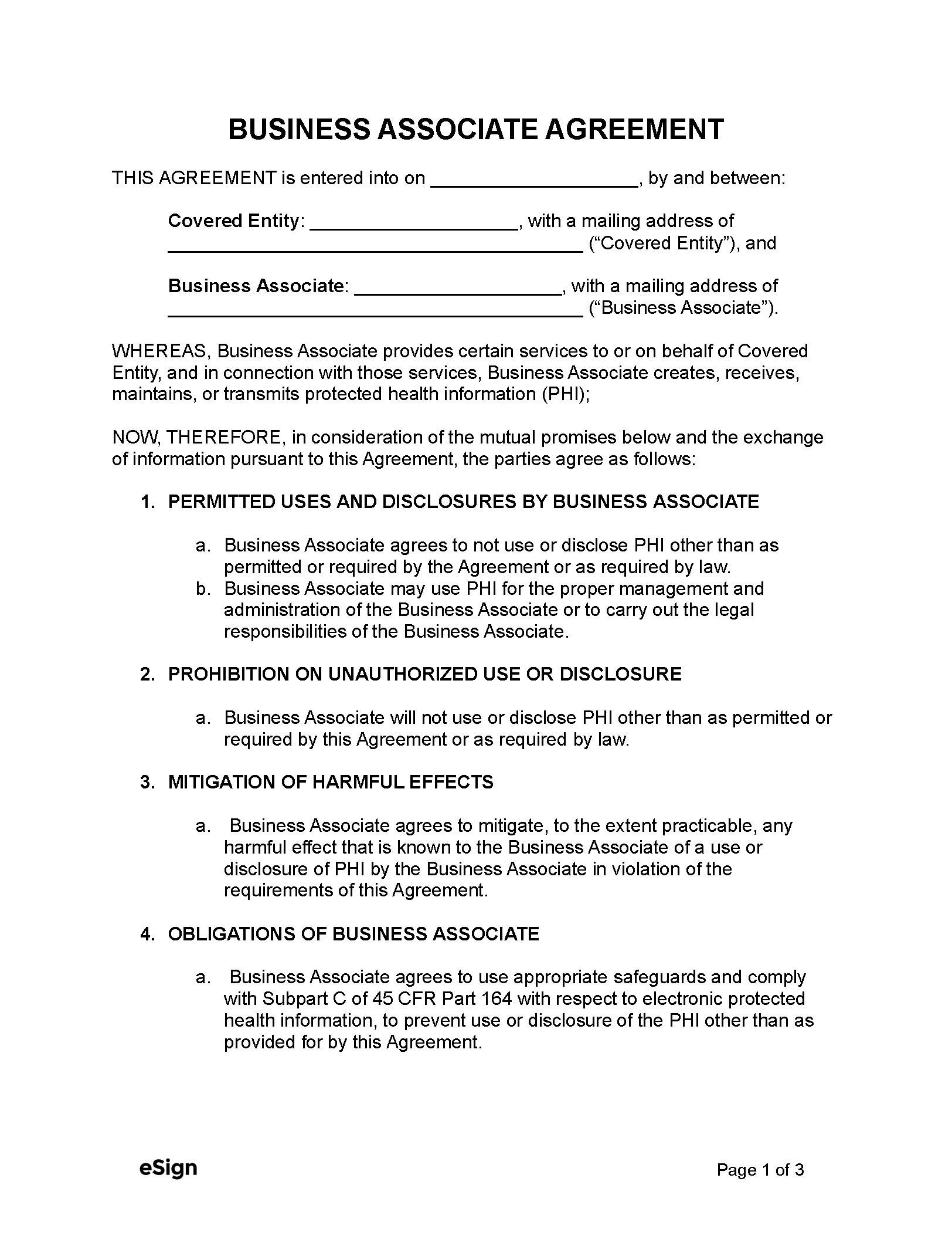 sample business associate agreement template sample business associate agreement template