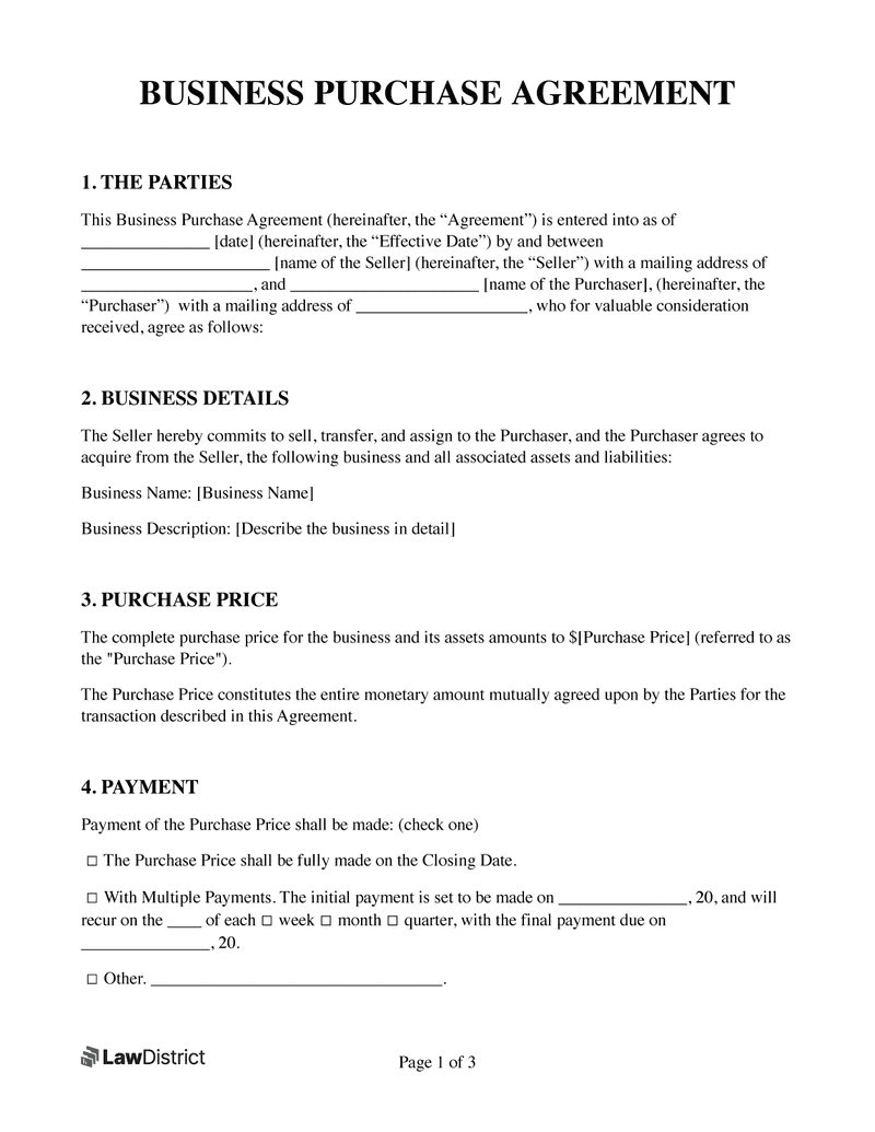 sample buying agreement template sample buying agreement template