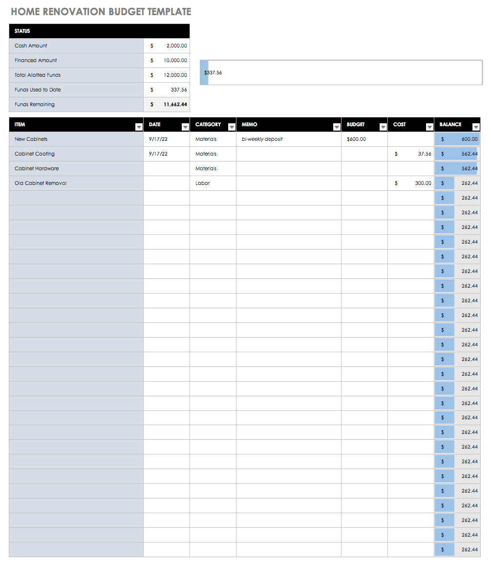 sample building a house budget template sample building a house budget template