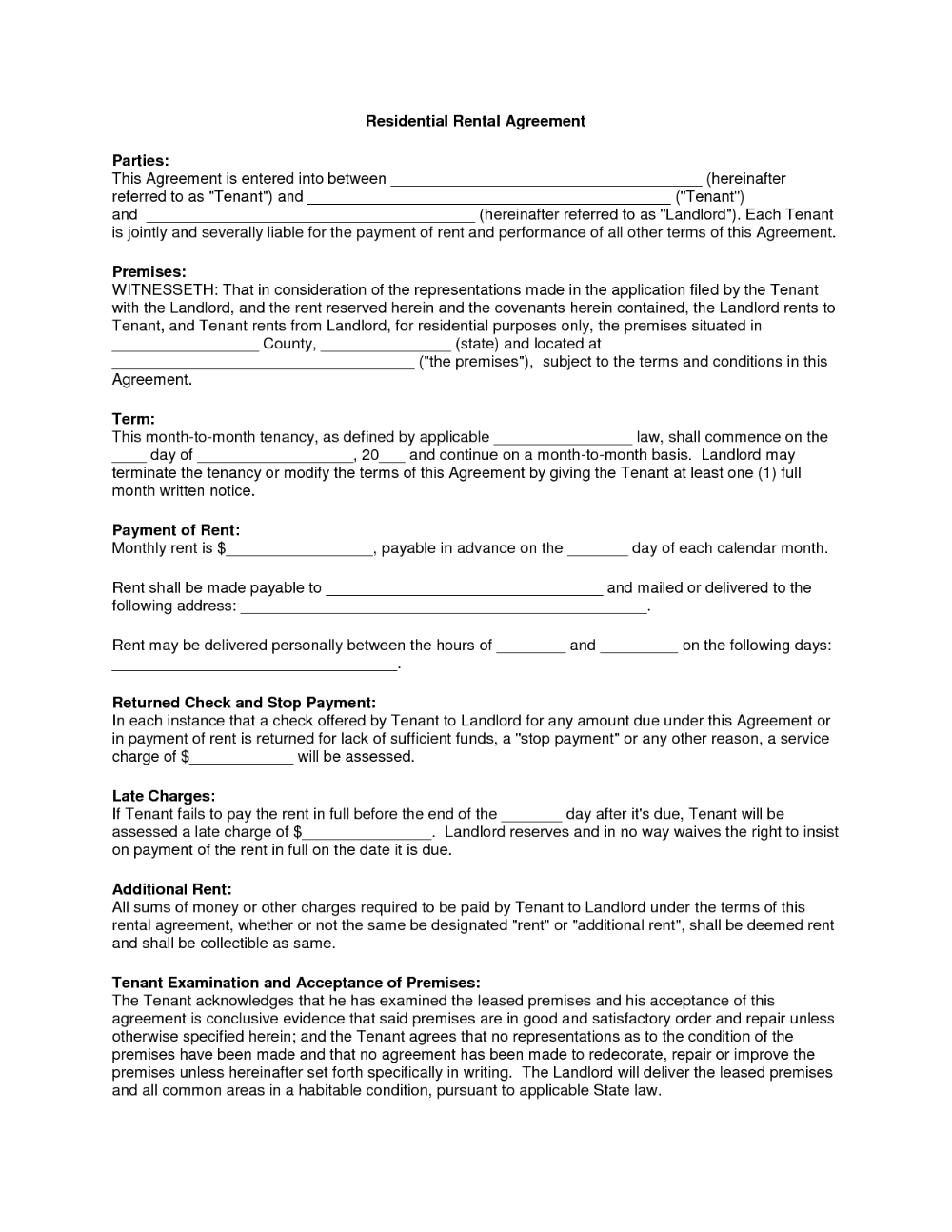 sample apartment rent agreement template sample apartment rent agreement template