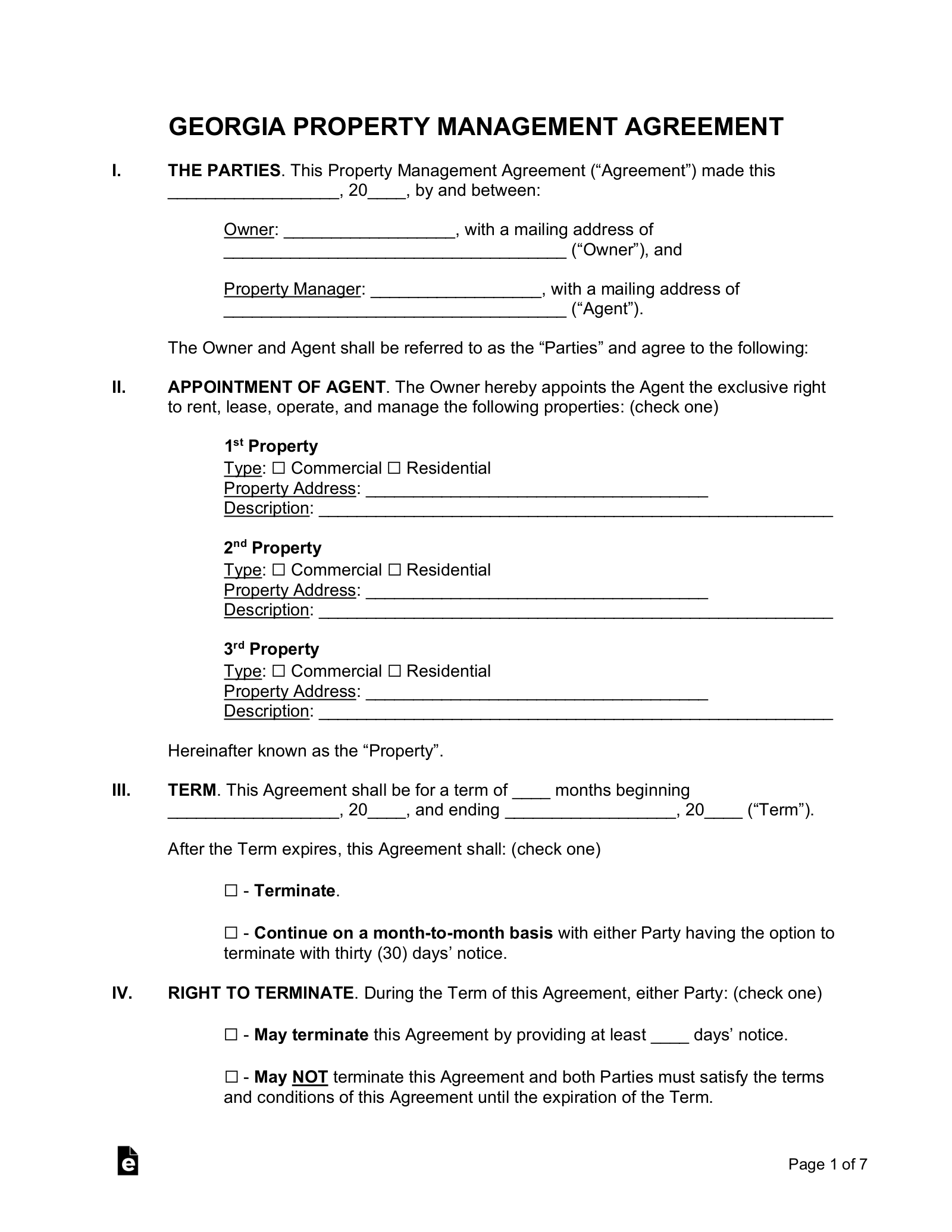 sample property management agreement template sample property management agreement template
