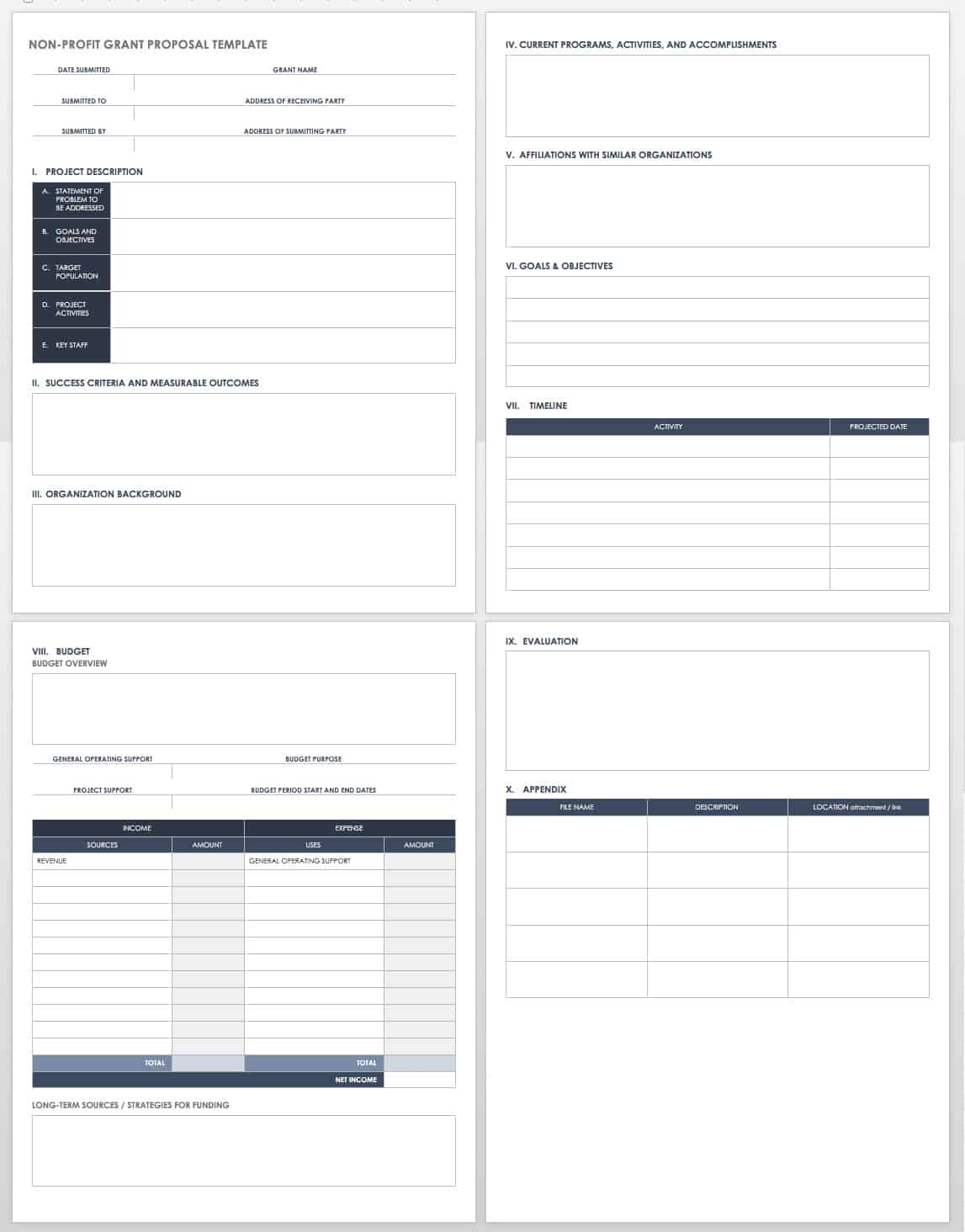 sample sample grant proposal budget template sample sample grant proposal budget template