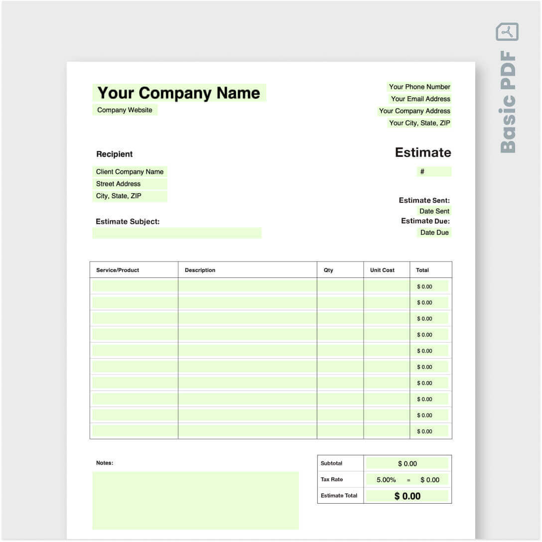 sample HVAC Price List Template sample HVAC Price List Template