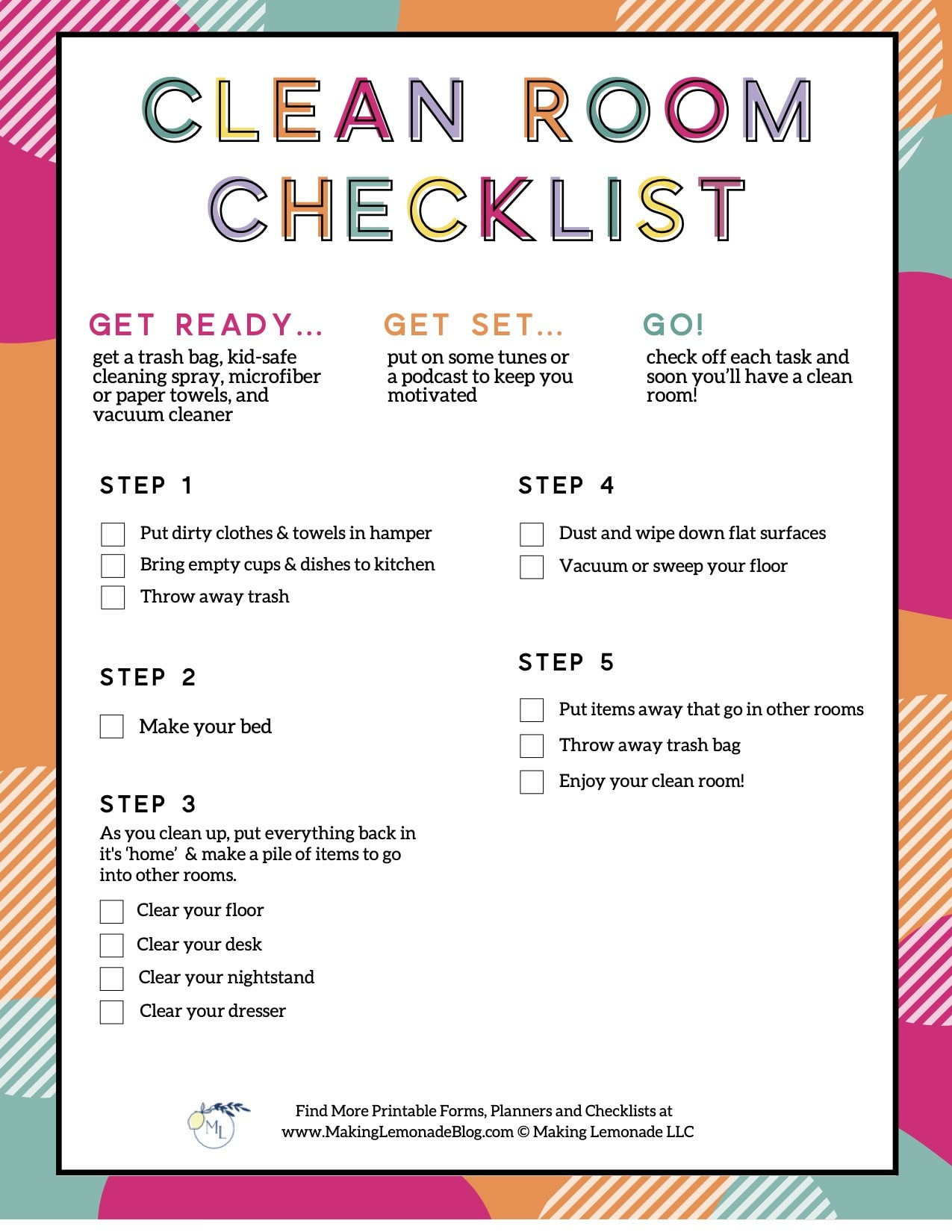 sample room cleaning checklist template sample room cleaning checklist template