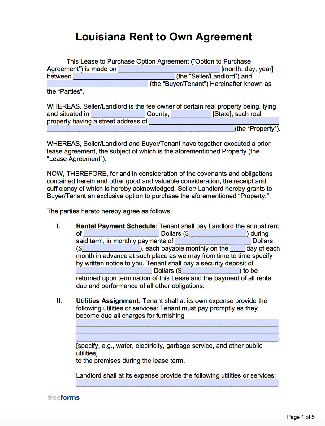 sample rent to own agreement template sample rent to own agreement template