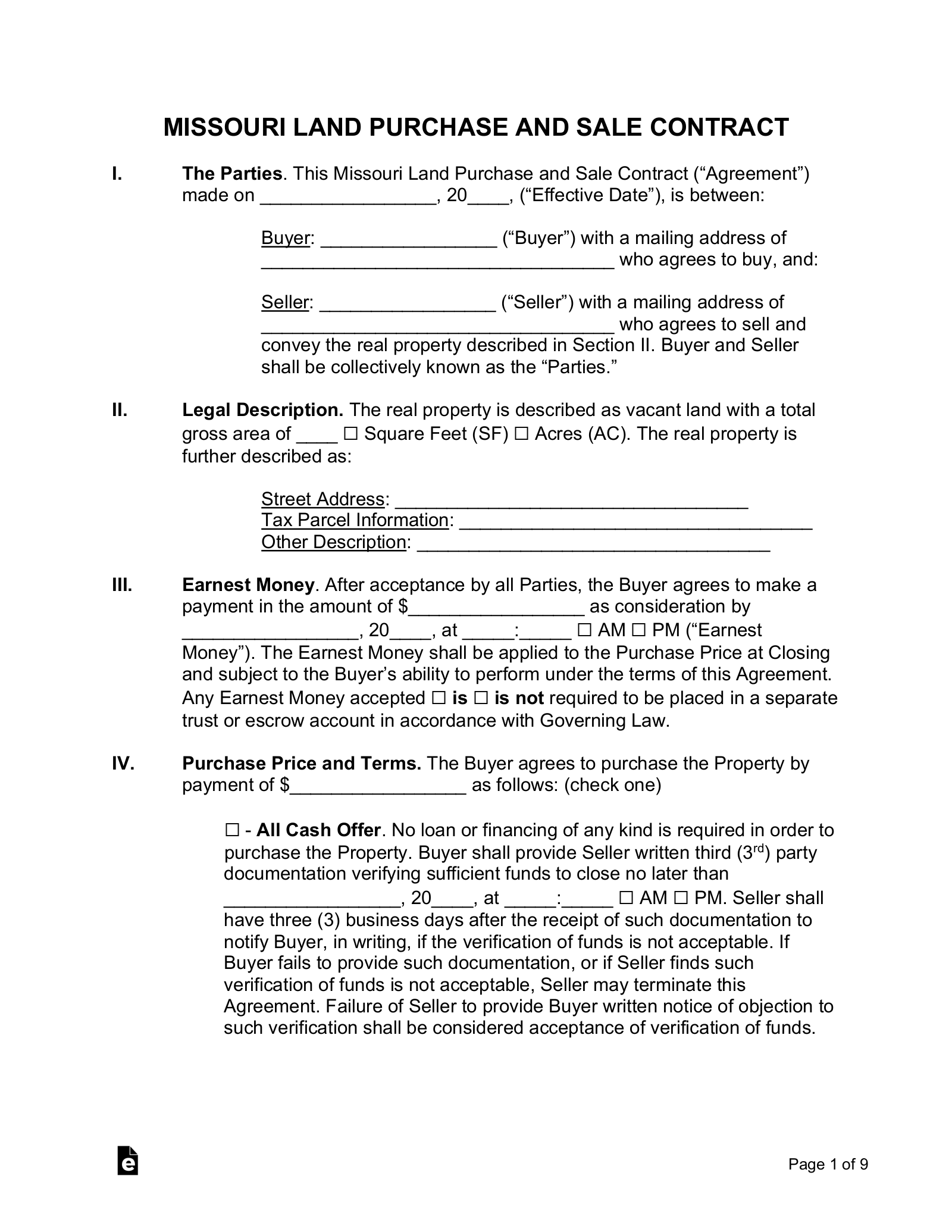 sample land purchase agreement template sample land purchase agreement template