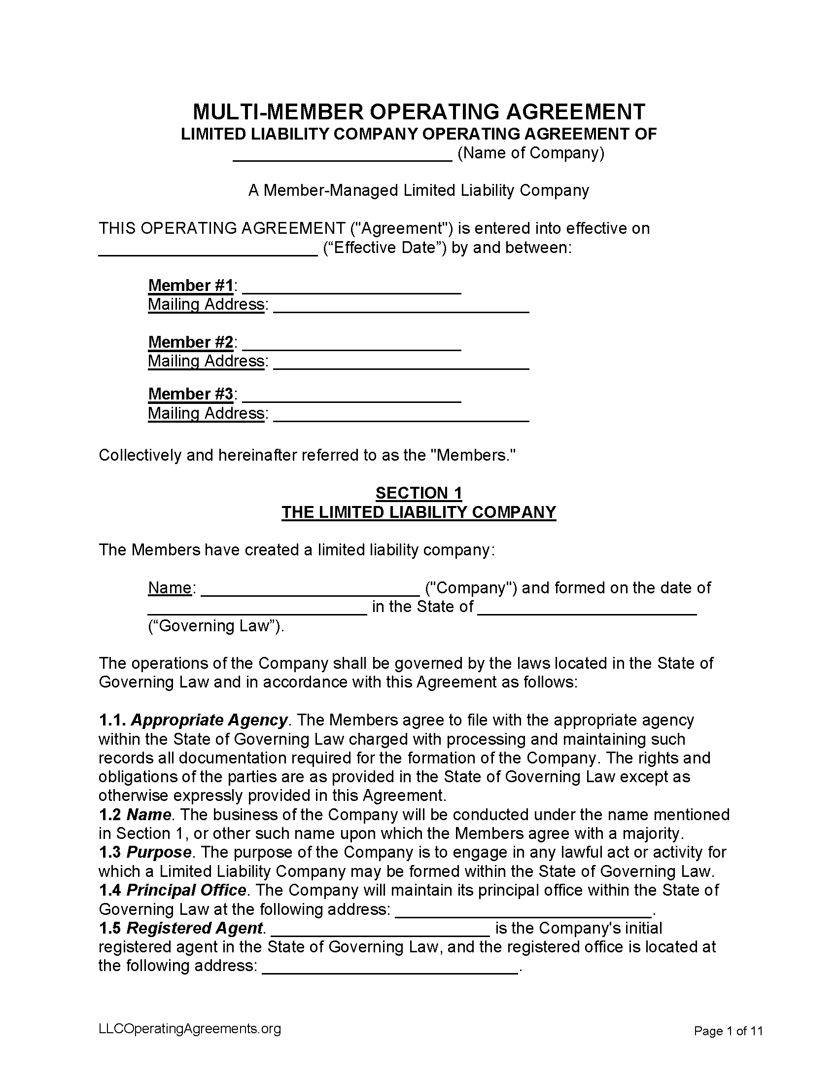 sample operating agreement template sample operating agreement template