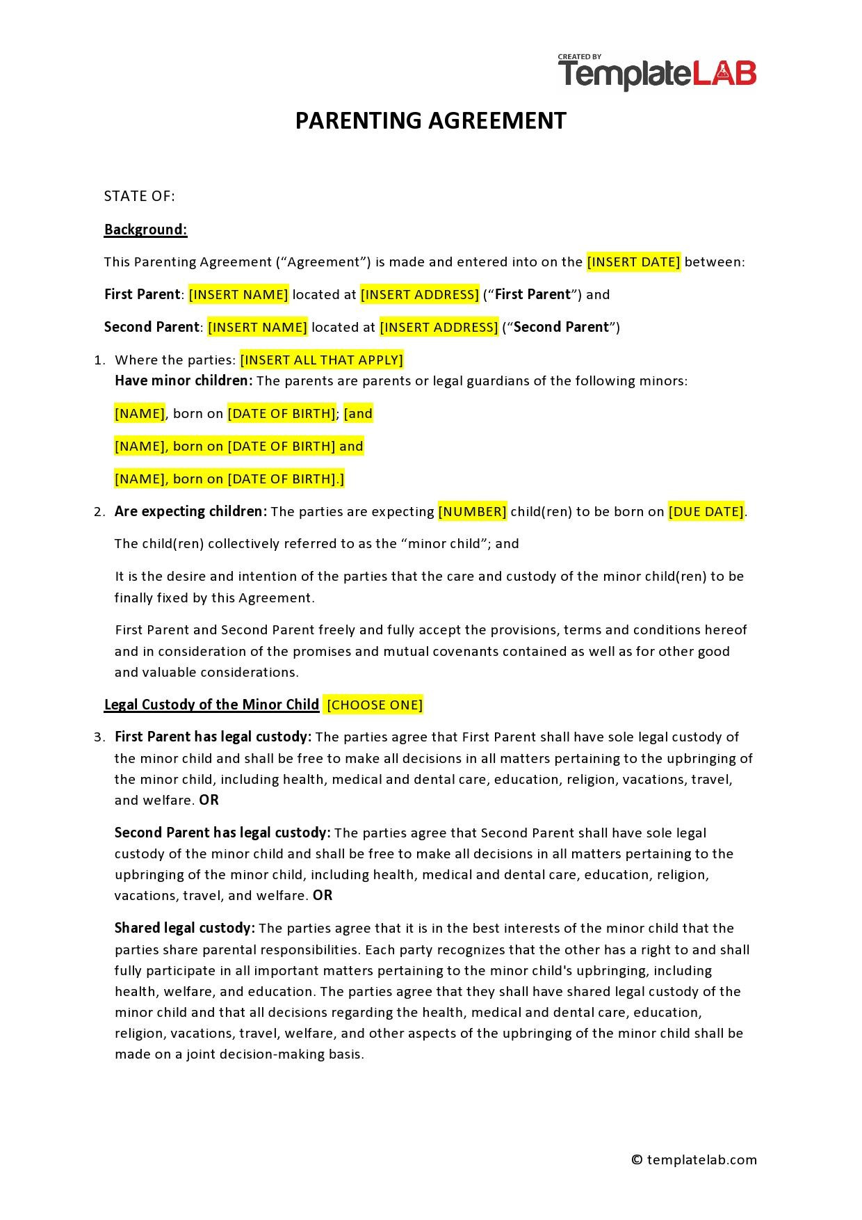 sample custodian agreement template sample custodian agreement template
