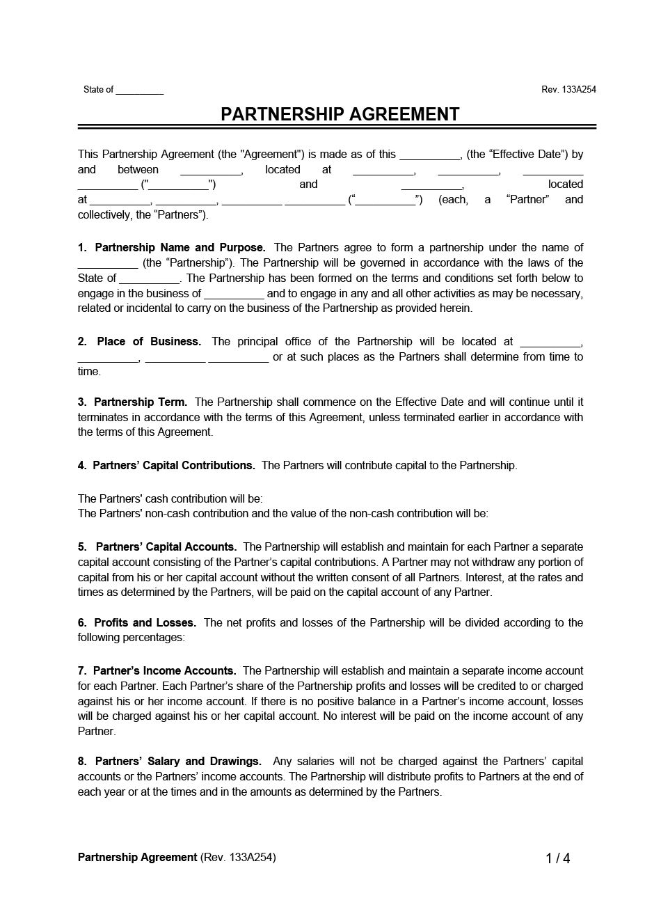 sample business agreement template sample business agreement template