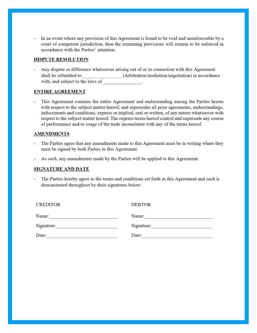 sample payment contract agreement template sample payment contract agreement template