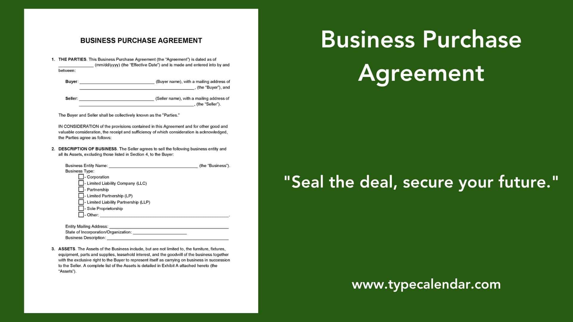 sample business purchase agreement template sample business purchase agreement template