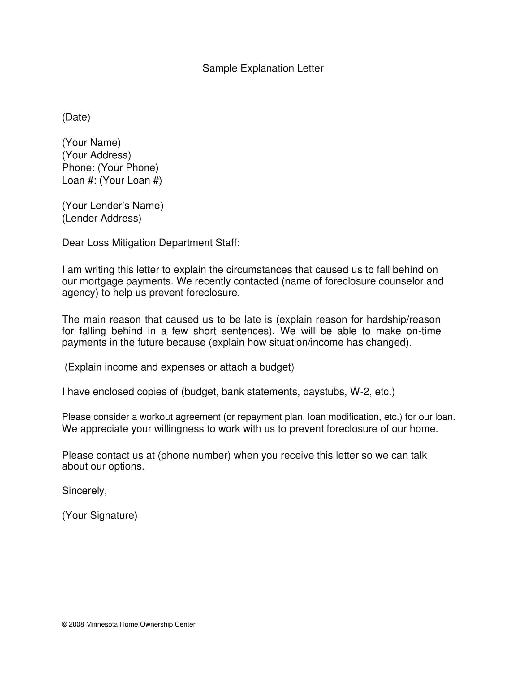 sample budget letter template for mortgage sample budget letter template for mortgage