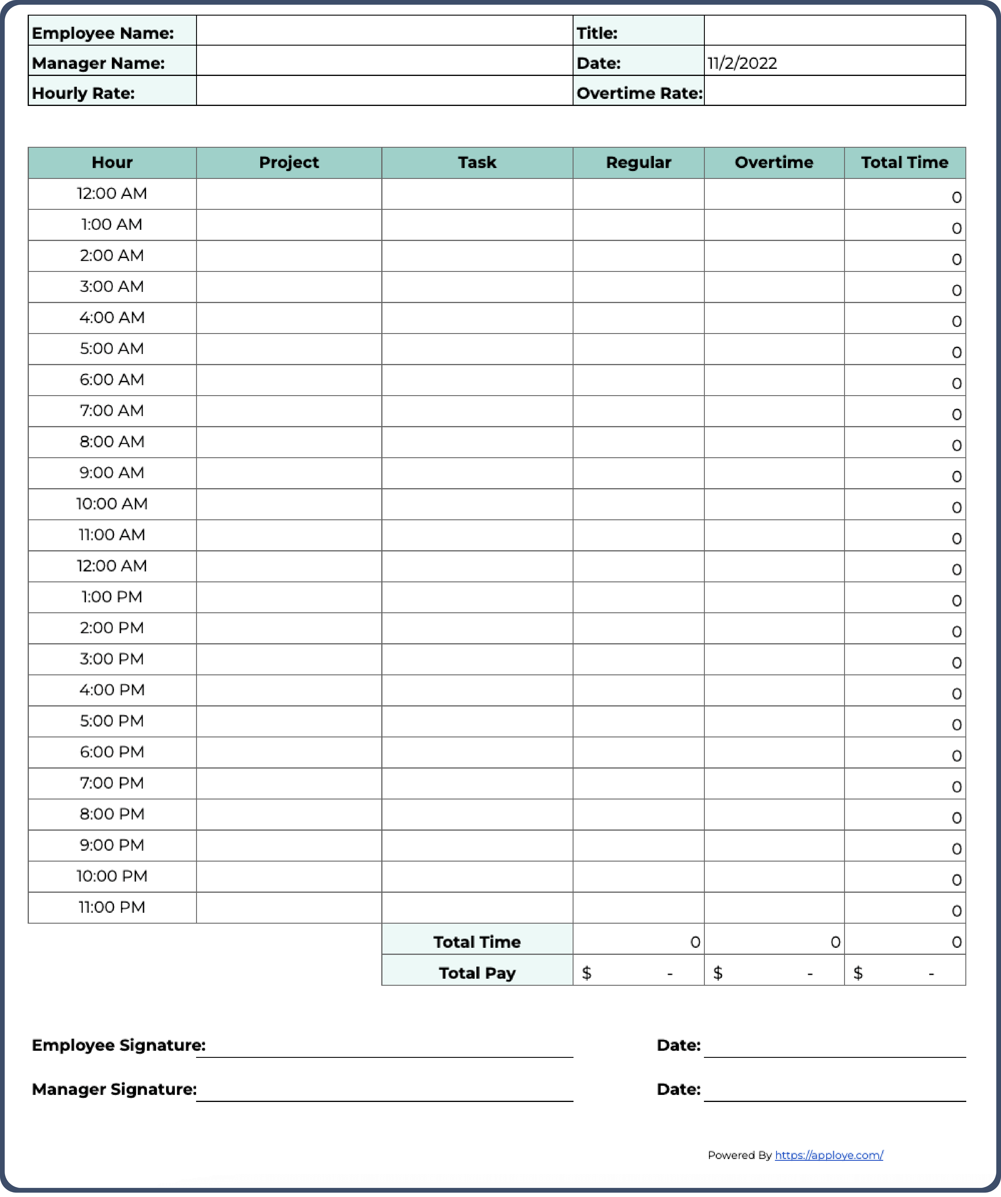 sample daily employee timesheet template sample daily employee timesheet template