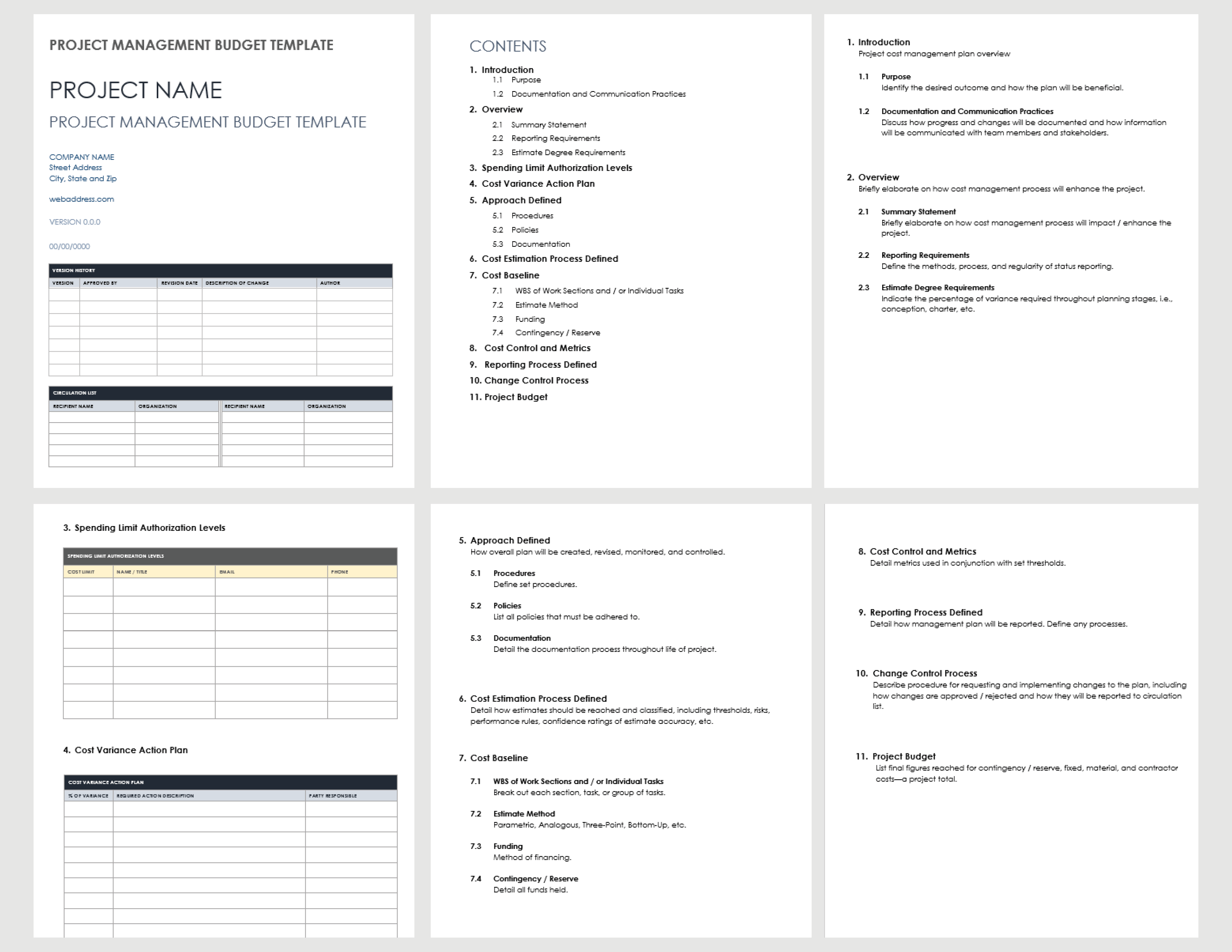 sample project budget template sample project budget template