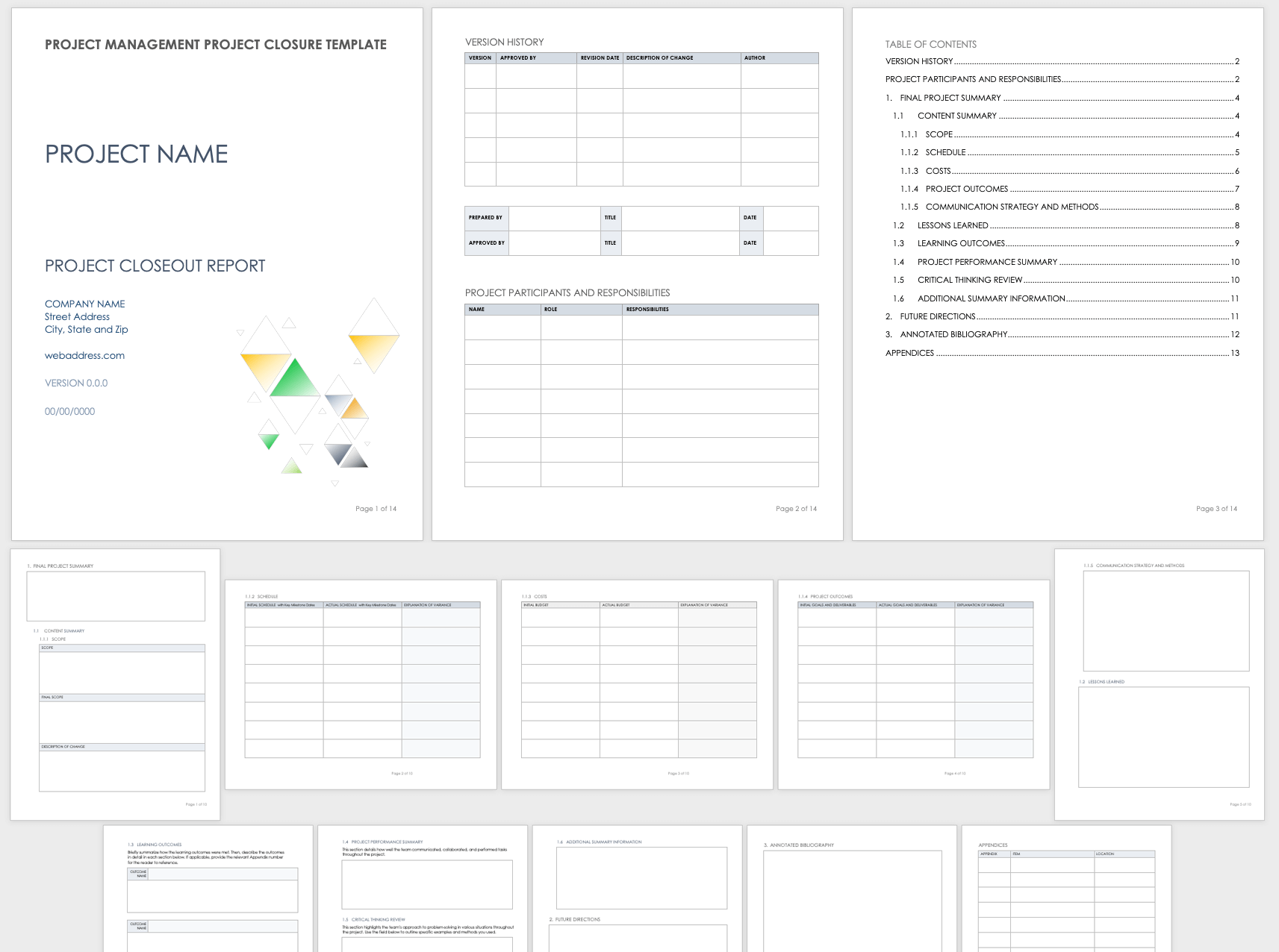 sample project closeout checklist template sample project closeout checklist template