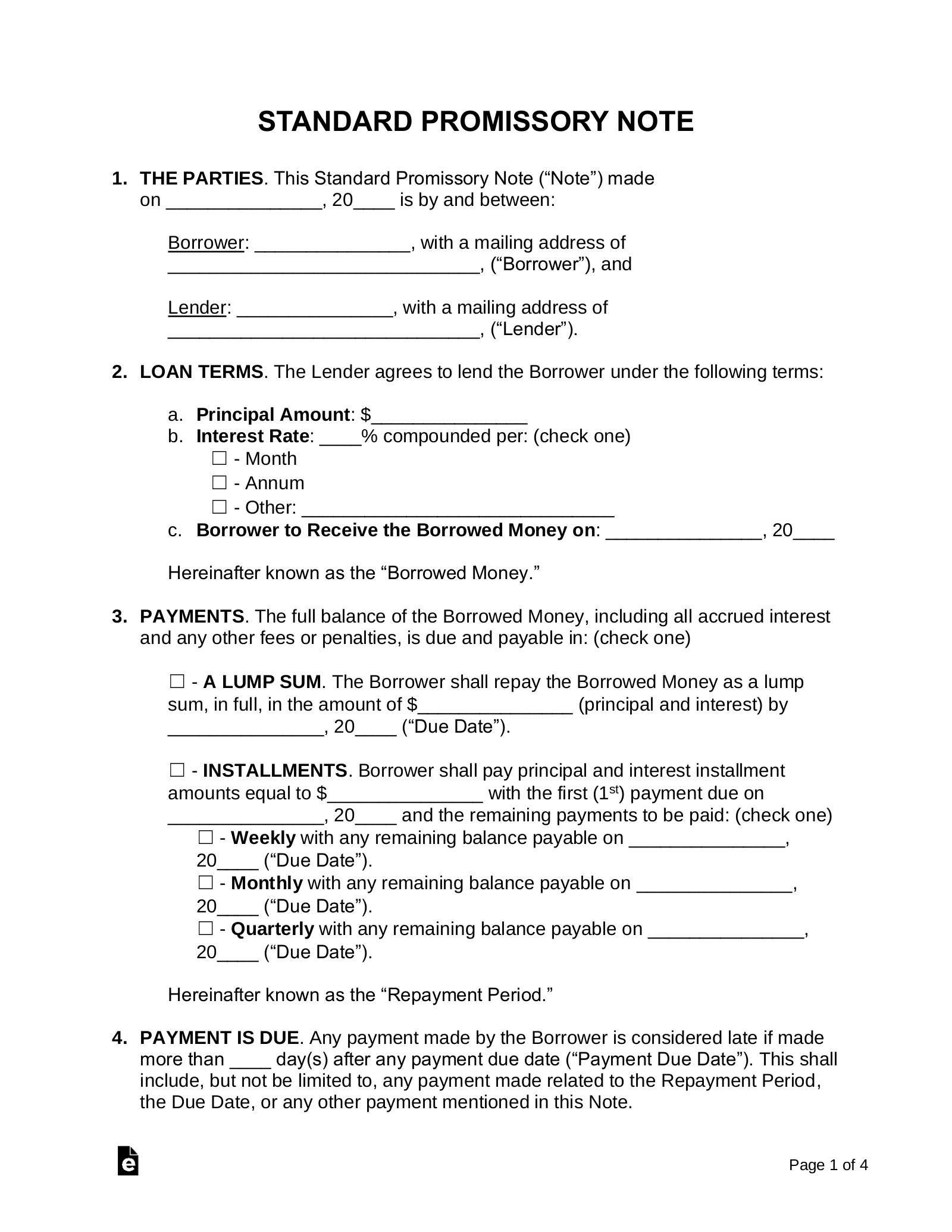 sample promissory agreement template sample promissory agreement template