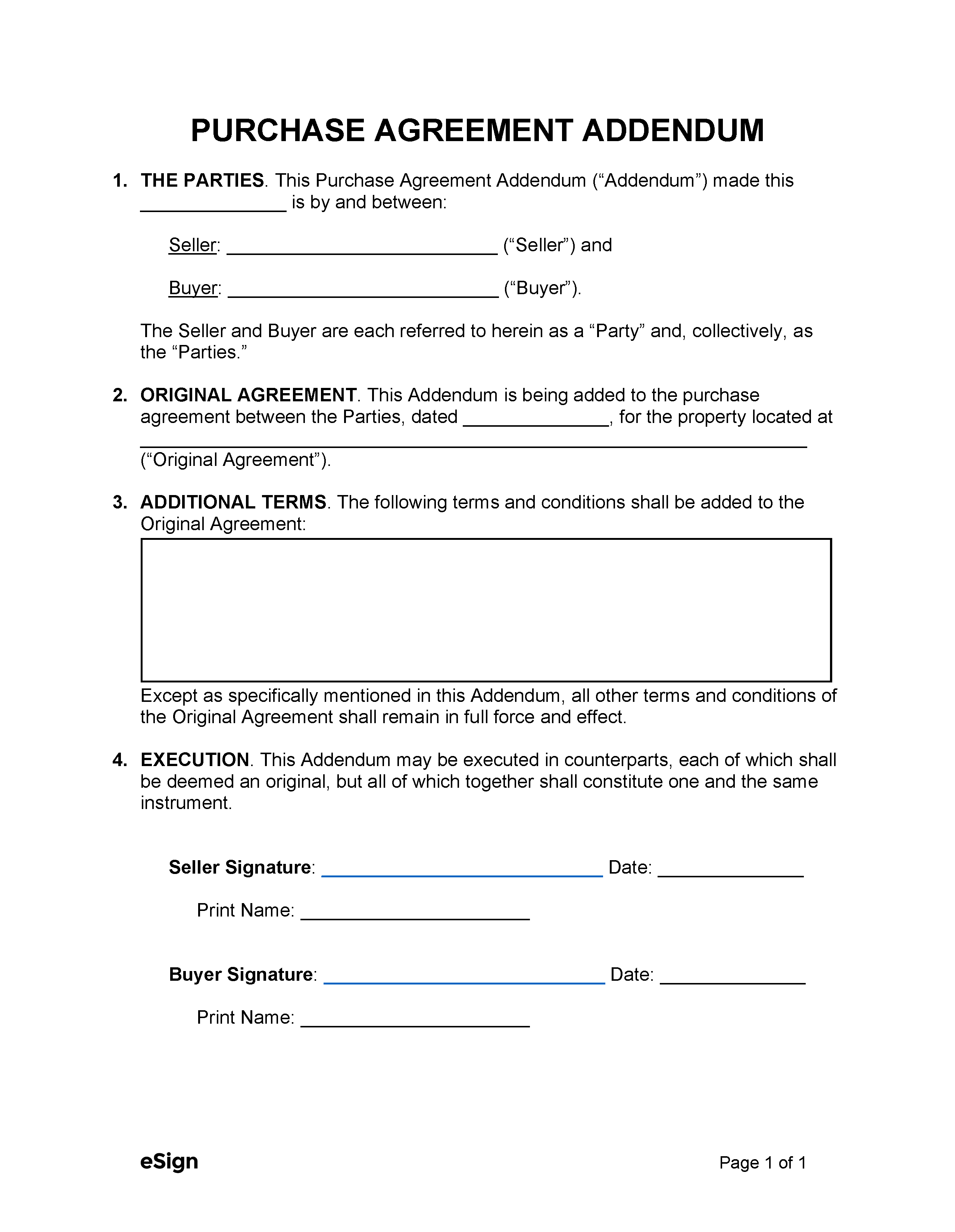 sample addendum agreement template sample addendum agreement template