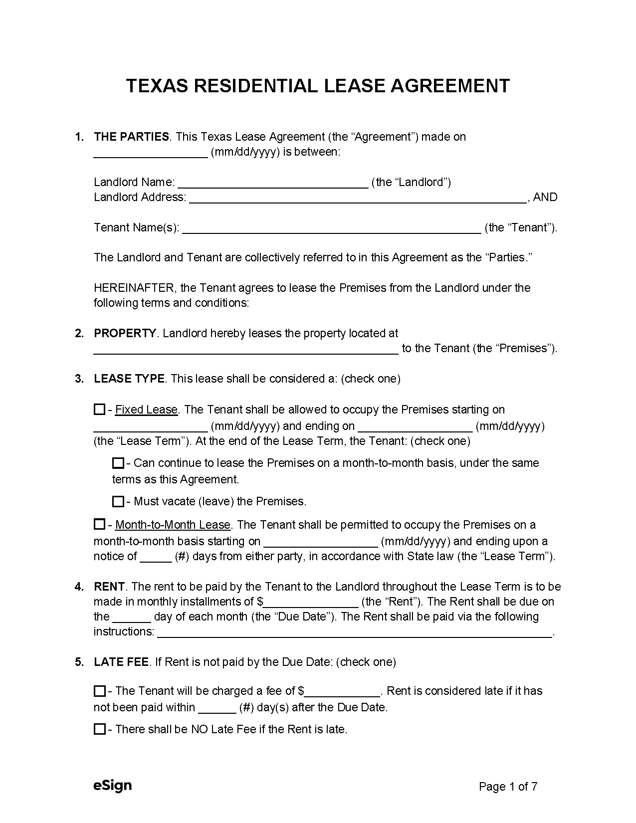 sample lease of agreement template sample lease of agreement template