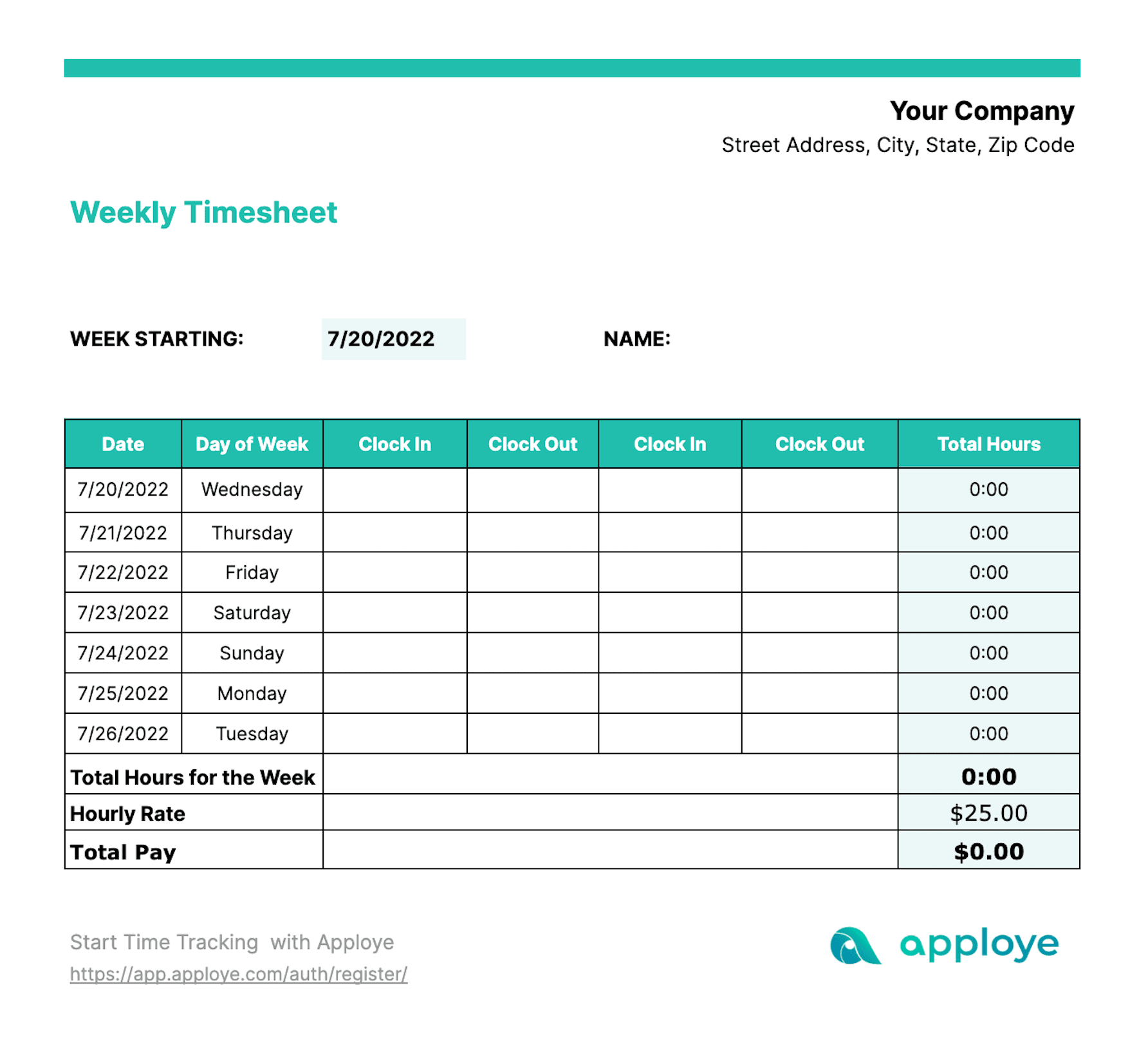 sample timesheet with lunch template sample timesheet with lunch template