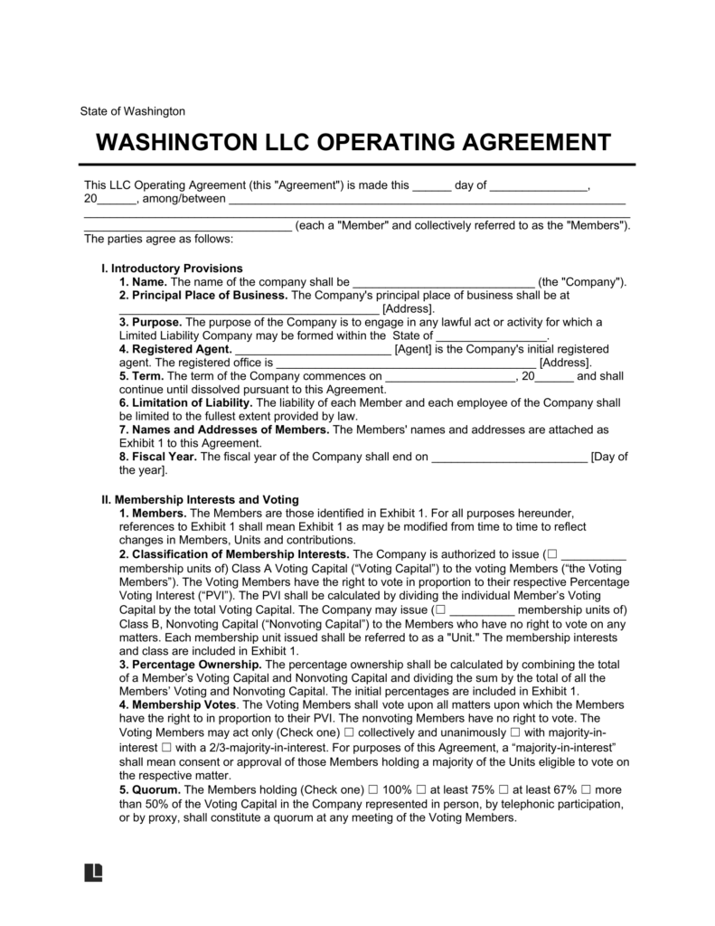 sample operating agreement template sample operating agreement template