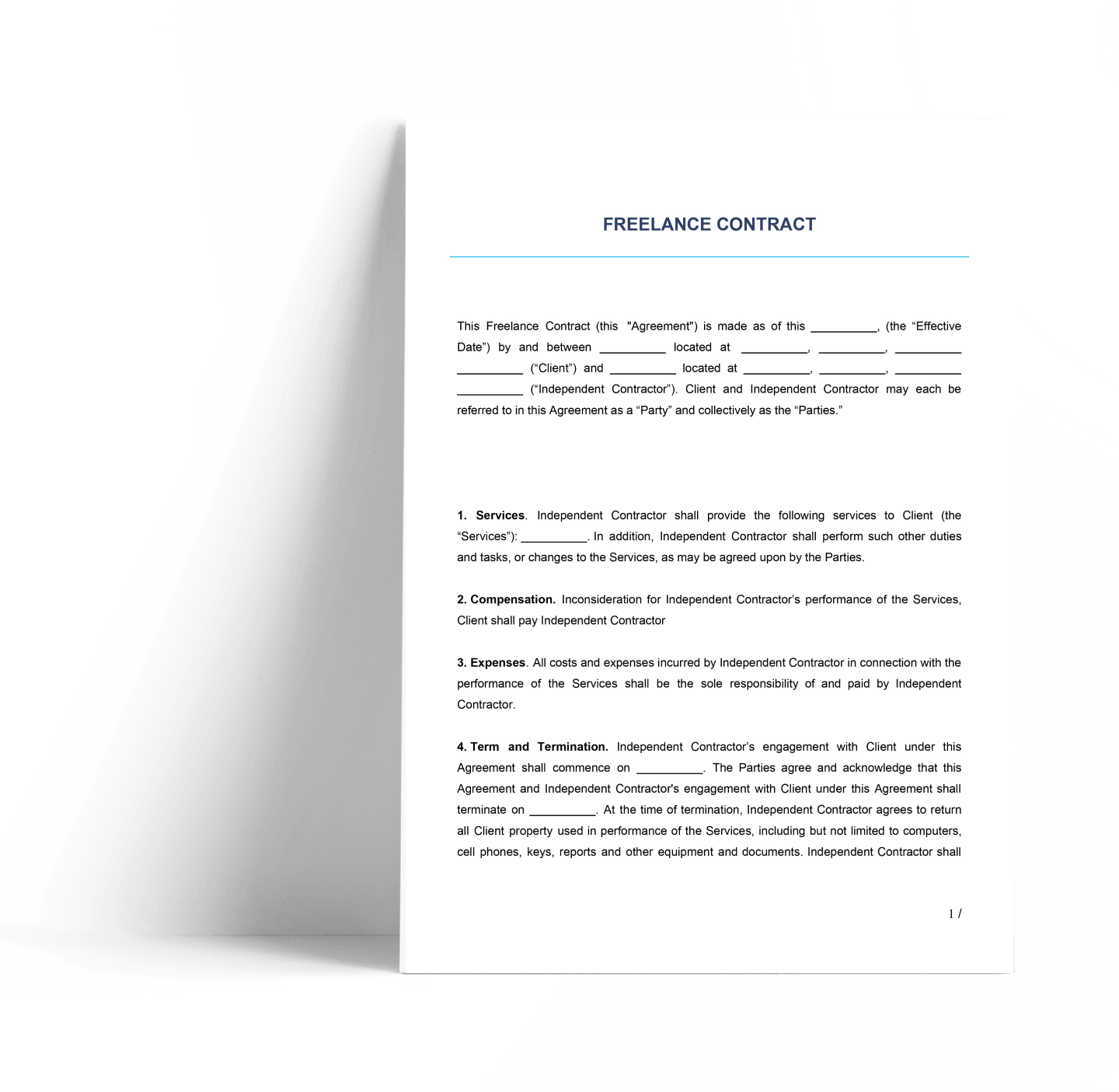 sample freelance contractor agreement template sample freelance contractor agreement template