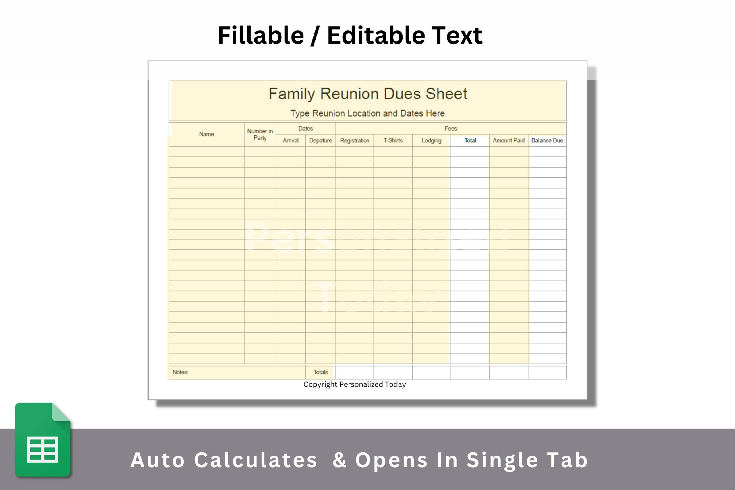 sample family reunion budget template sample family reunion budget template