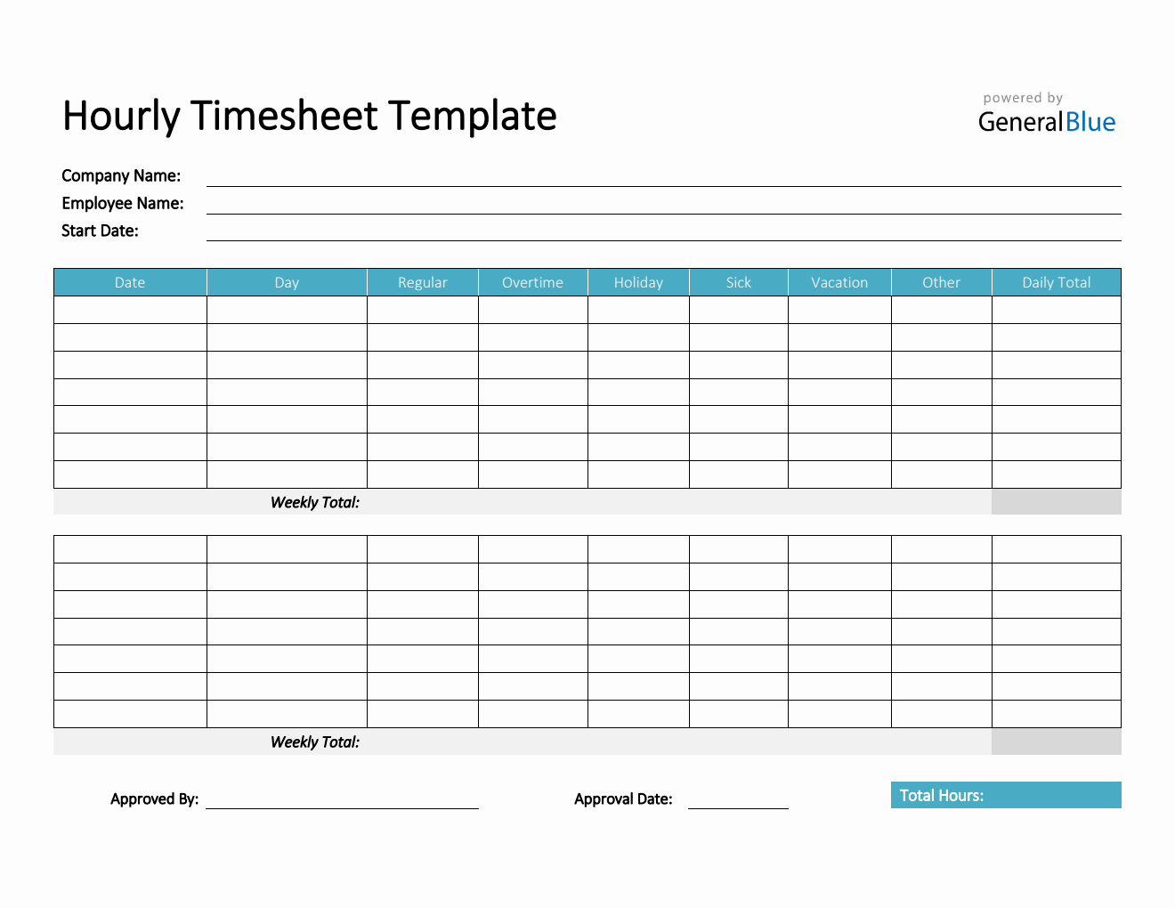 sample hourly timesheet template sample hourly timesheet template