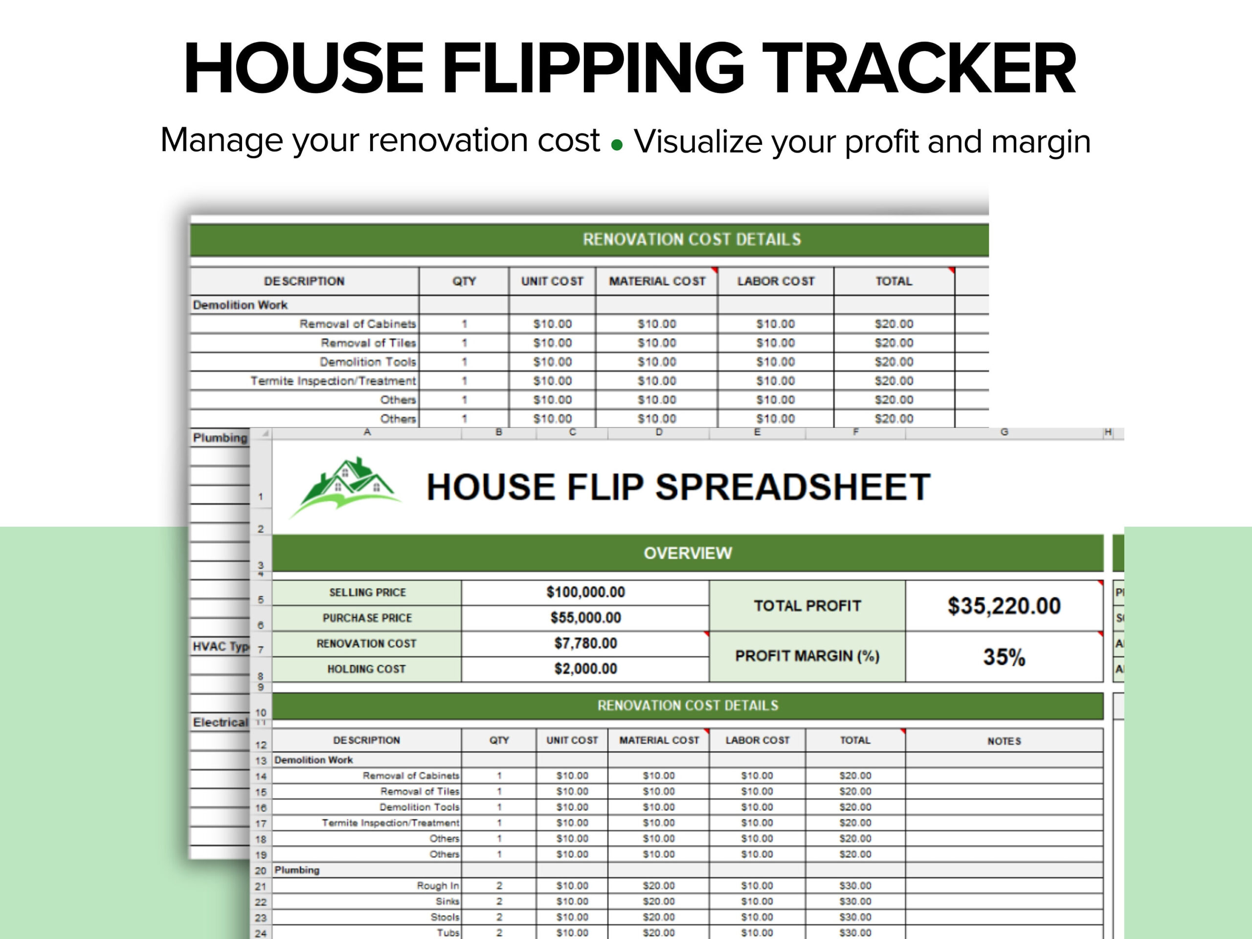 sample hoflip budget template sample hoflip budget template