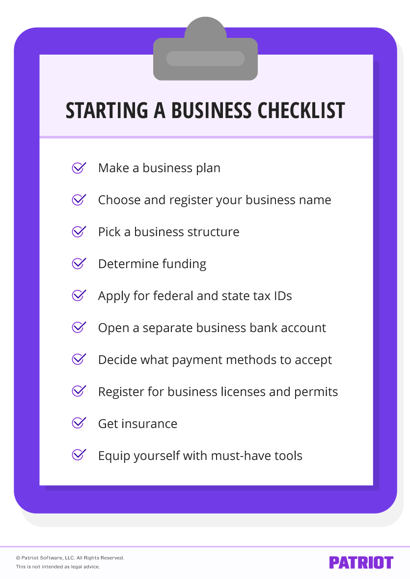 sample startup business checklist template sample startup business checklist template