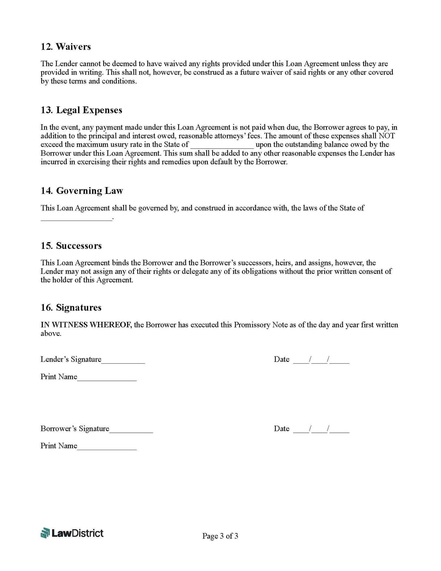 sample personal debt agreement template sample personal debt agreement template