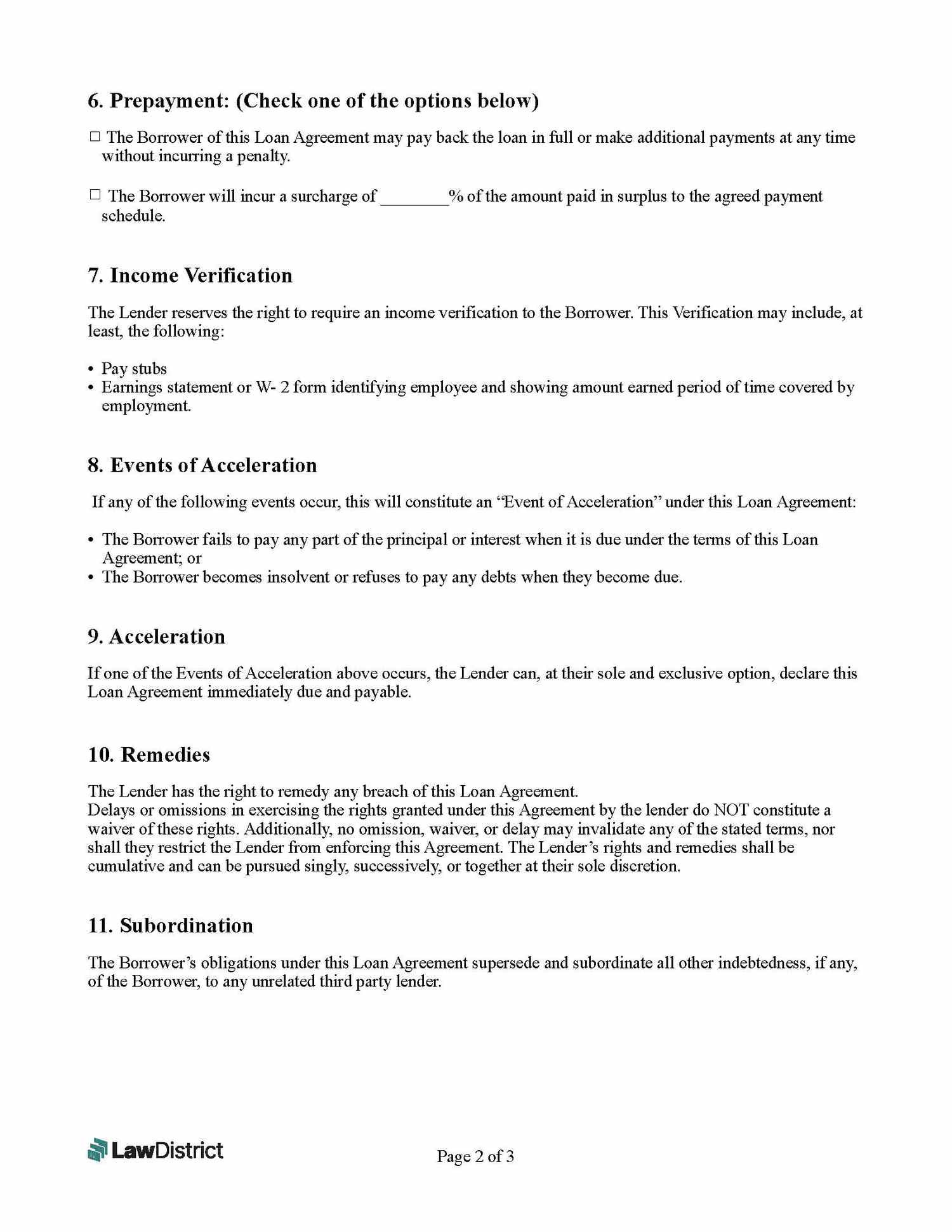 sample personal debt agreement template sample personal debt agreement template