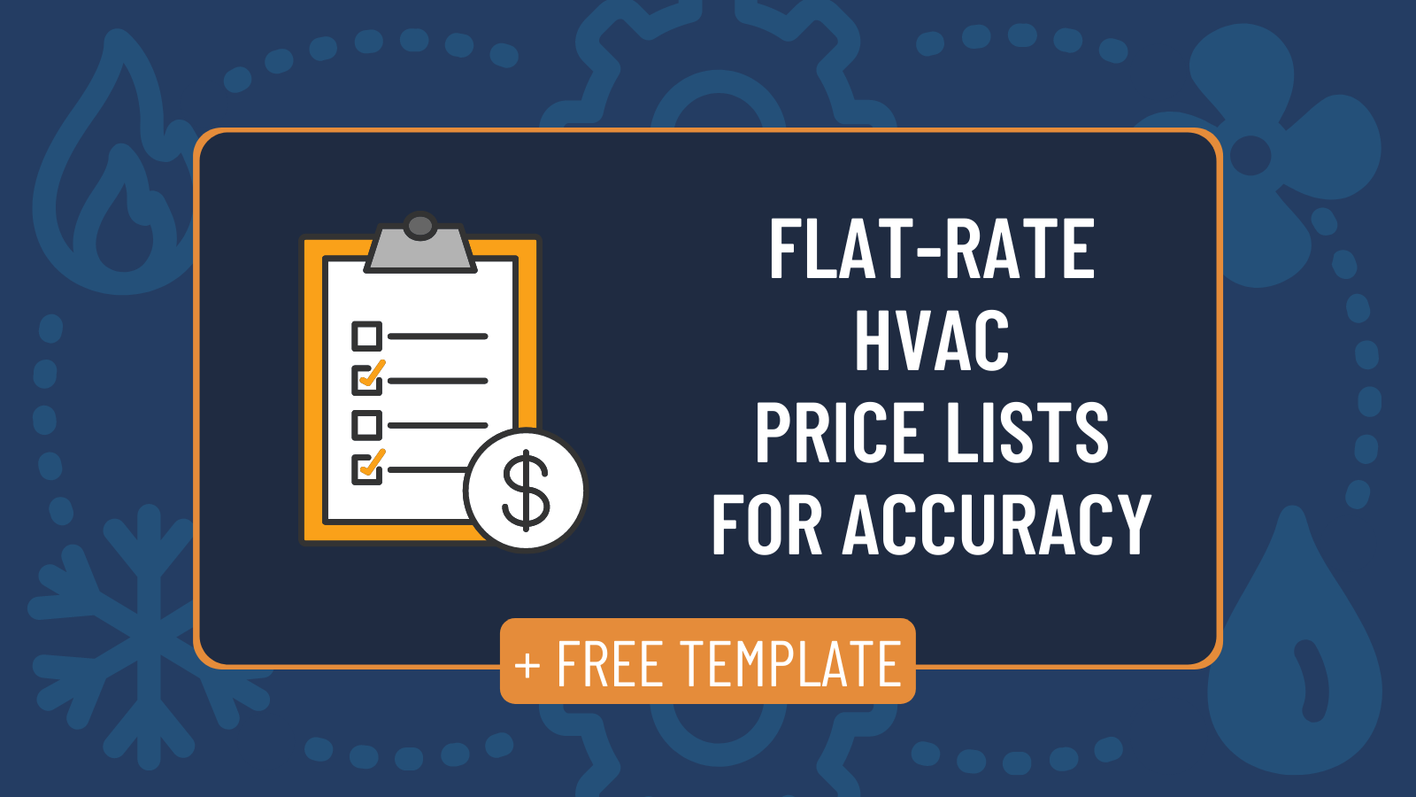 sample HVAC Price List Template sample HVAC Price List Template