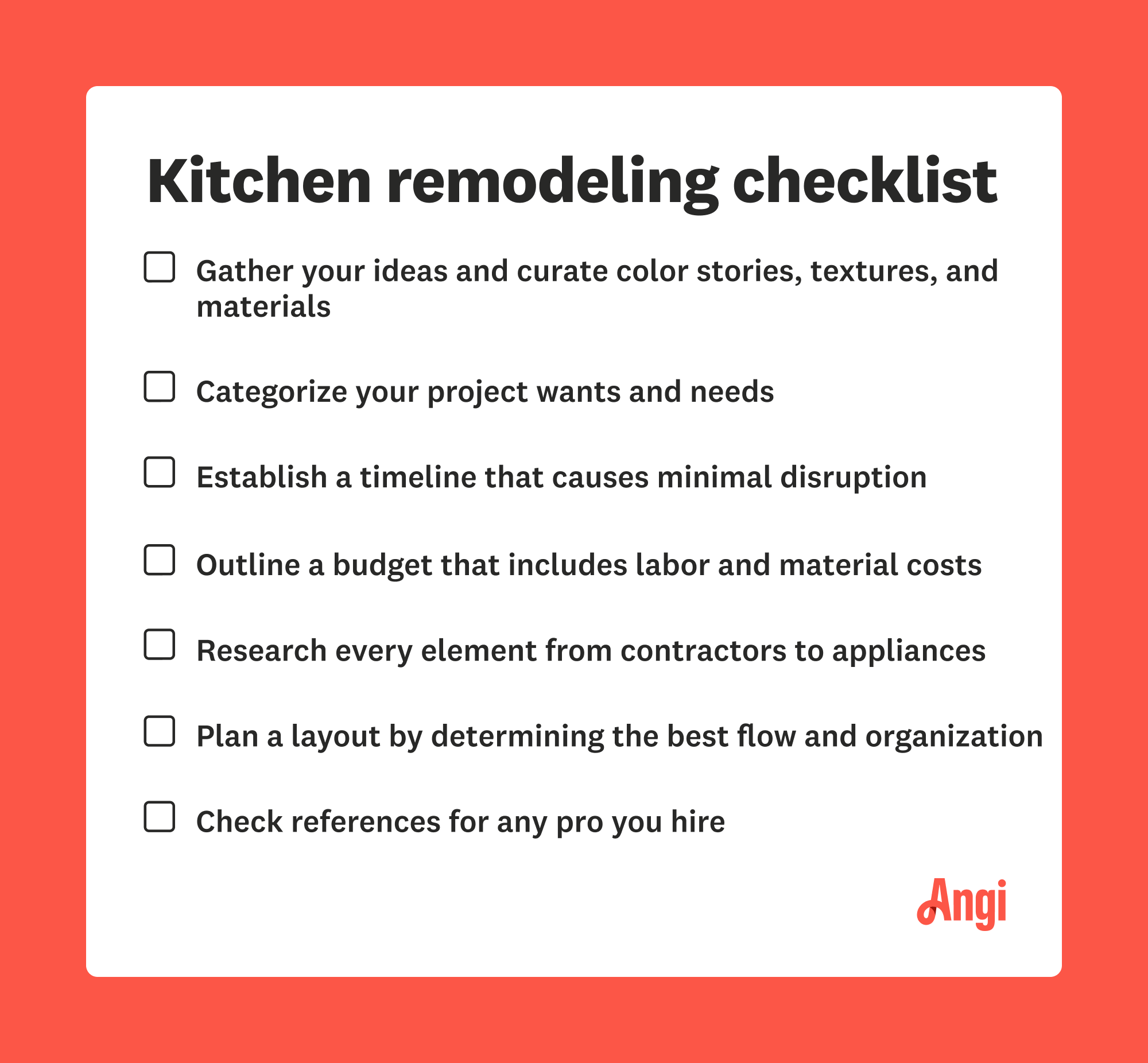 sample kitchen remodel checklist template sample kitchen remodel checklist template