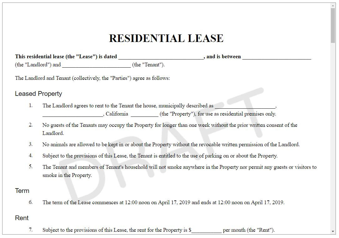 sample apartment rent agreement template sample apartment rent agreement template