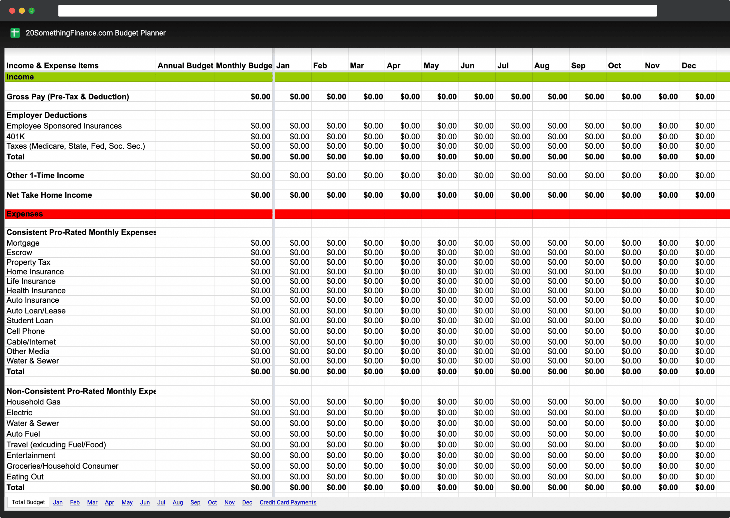 sample household yearly budget template sample household yearly budget template