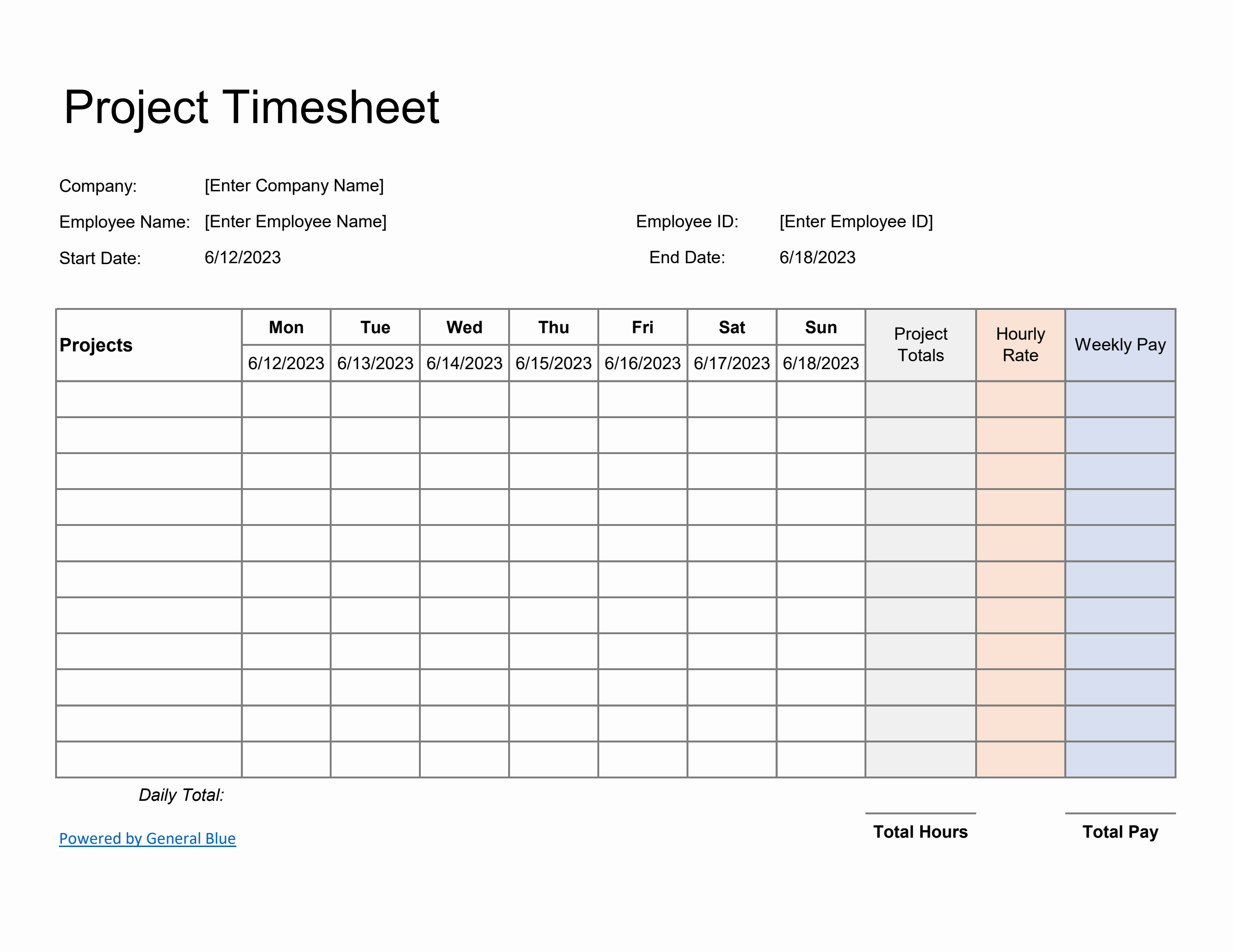 sample project timesheet template sample project timesheet template
